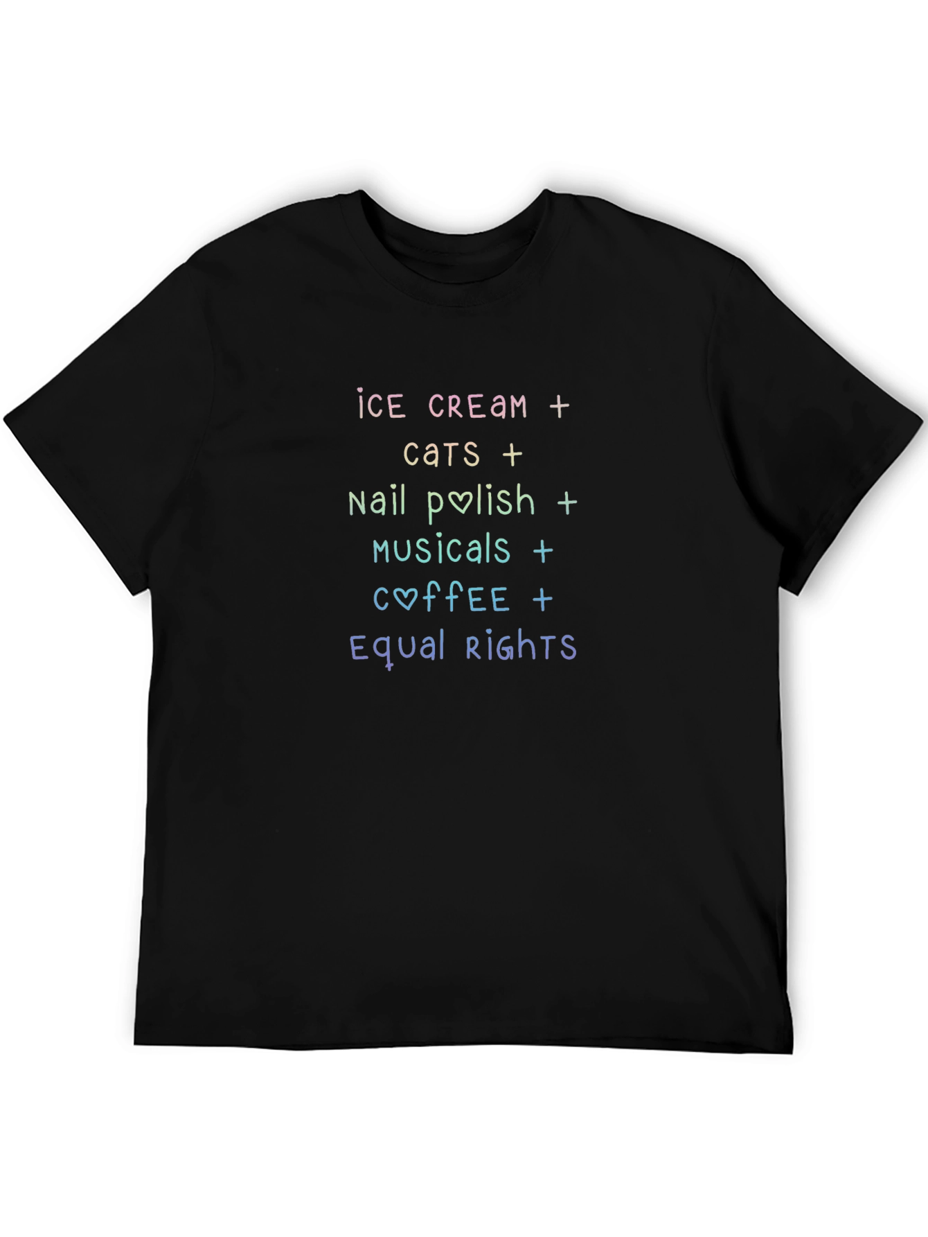 Ice Cream Cats Nail Polish Equality T-Shirt