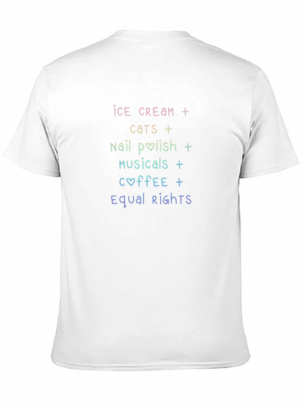 Ice Cream Cats Nail Polish Equality T-Shirt