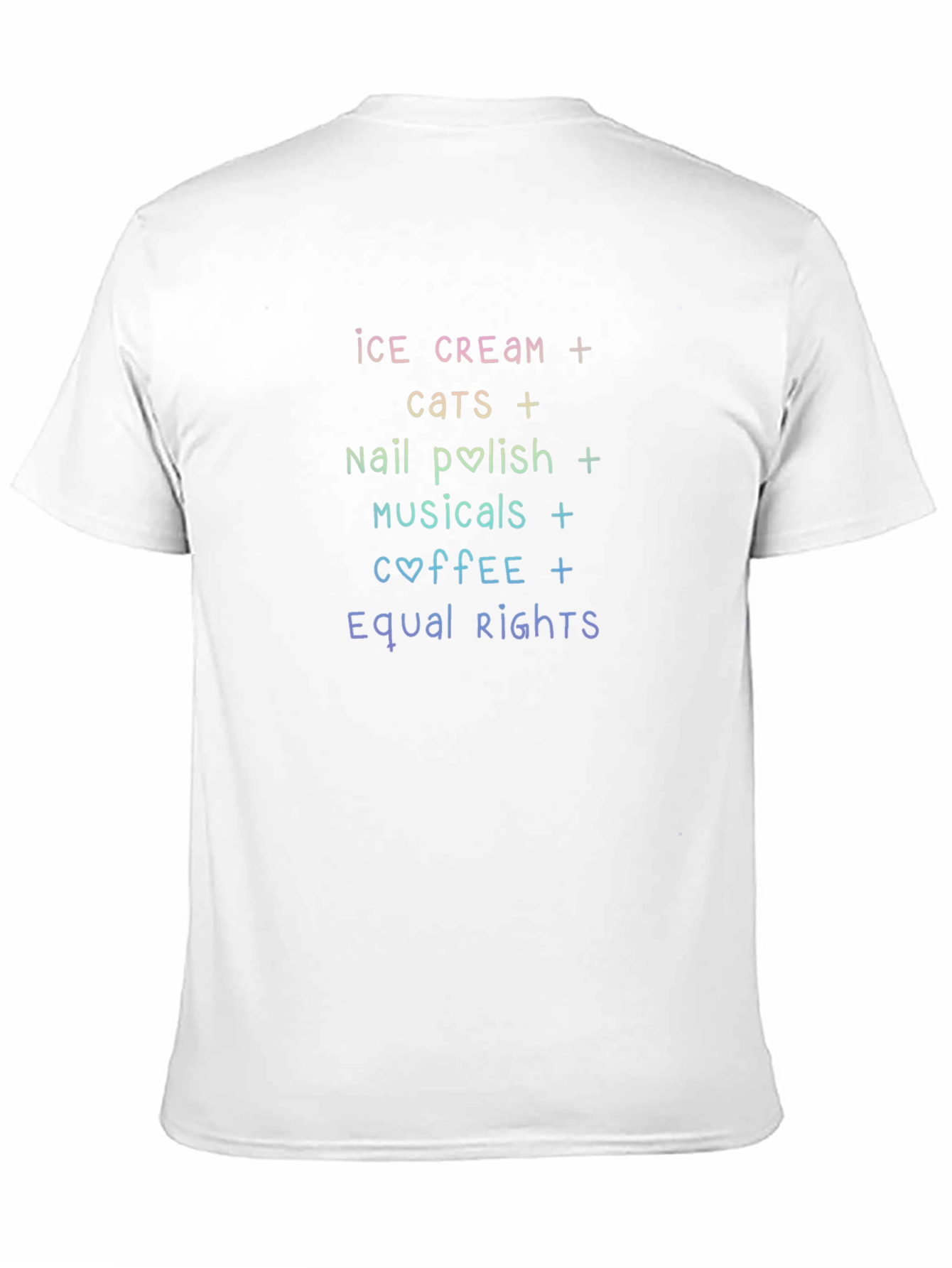 Ice Cream Cats Nail Polish Equality T-Shirt