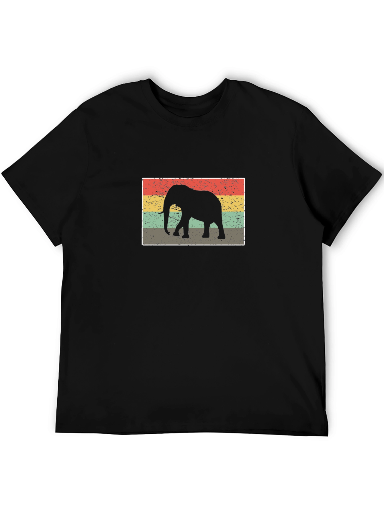 Retro Elephant T-Shirt - Vintage Style