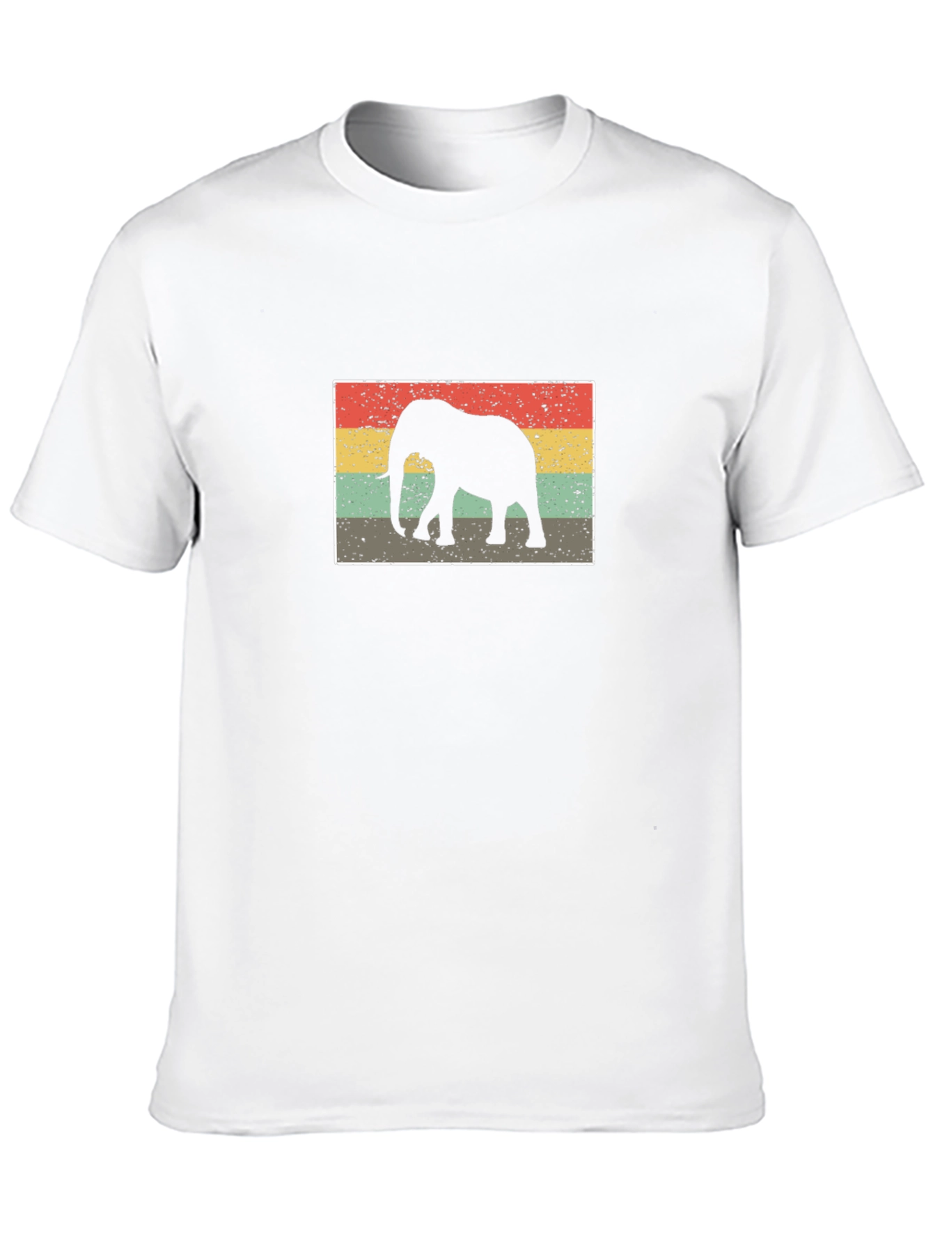 Retro Elephant T-Shirt - Vintage Style