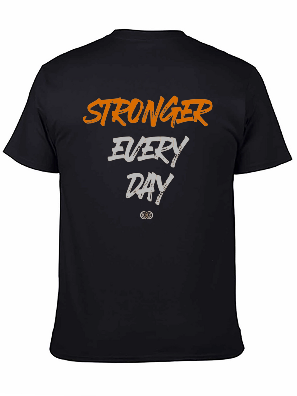 Stronger Every Day Graphic Tee - Black