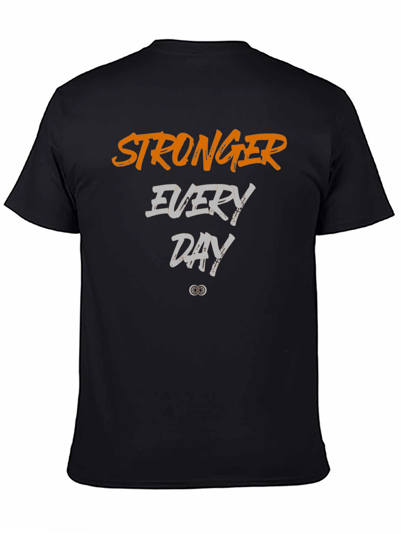 Stronger Every Day Graphic Tee - Black