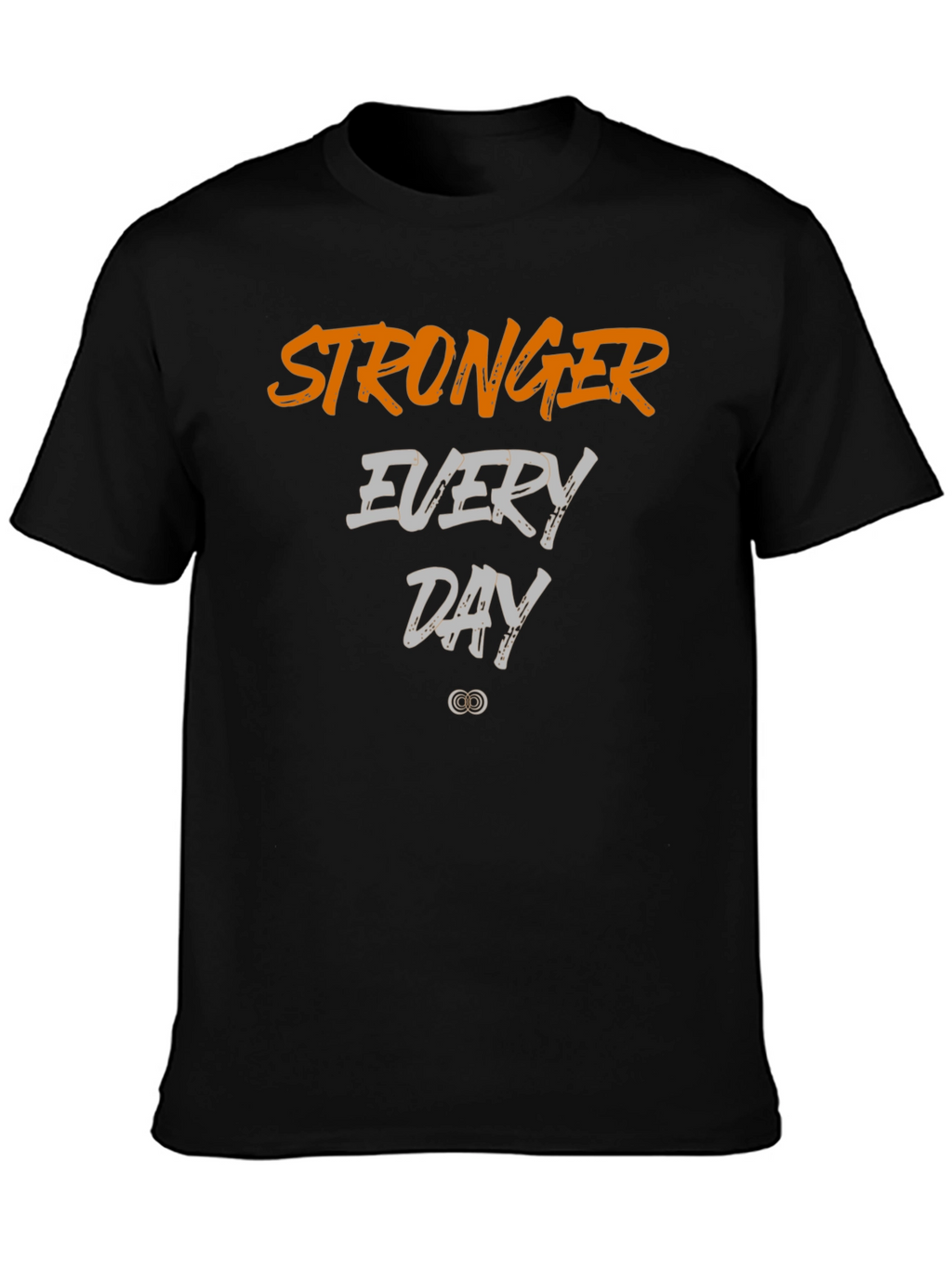 Stronger Every Day Graphic Tee - Black