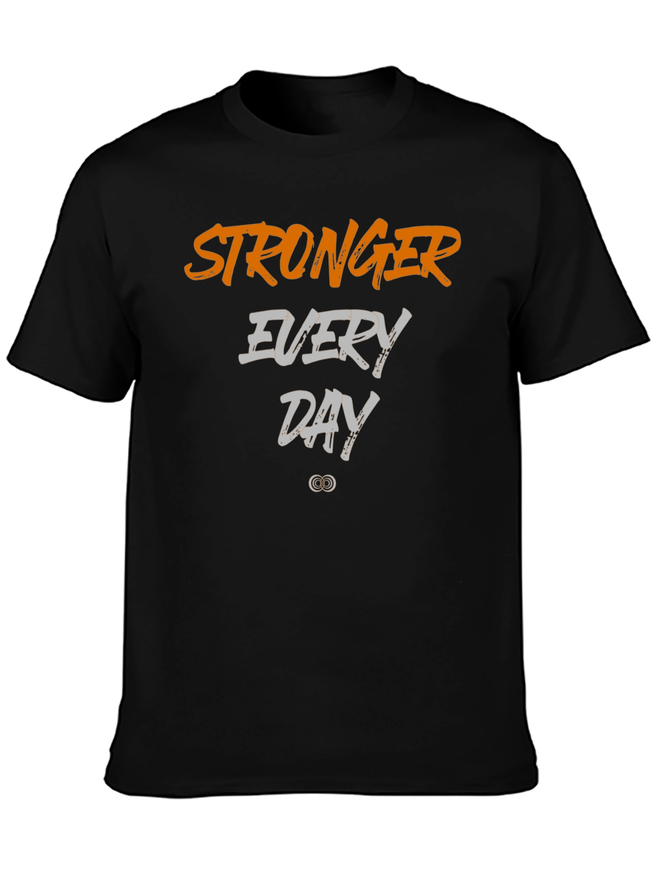 Stronger Every Day Graphic Tee - Black