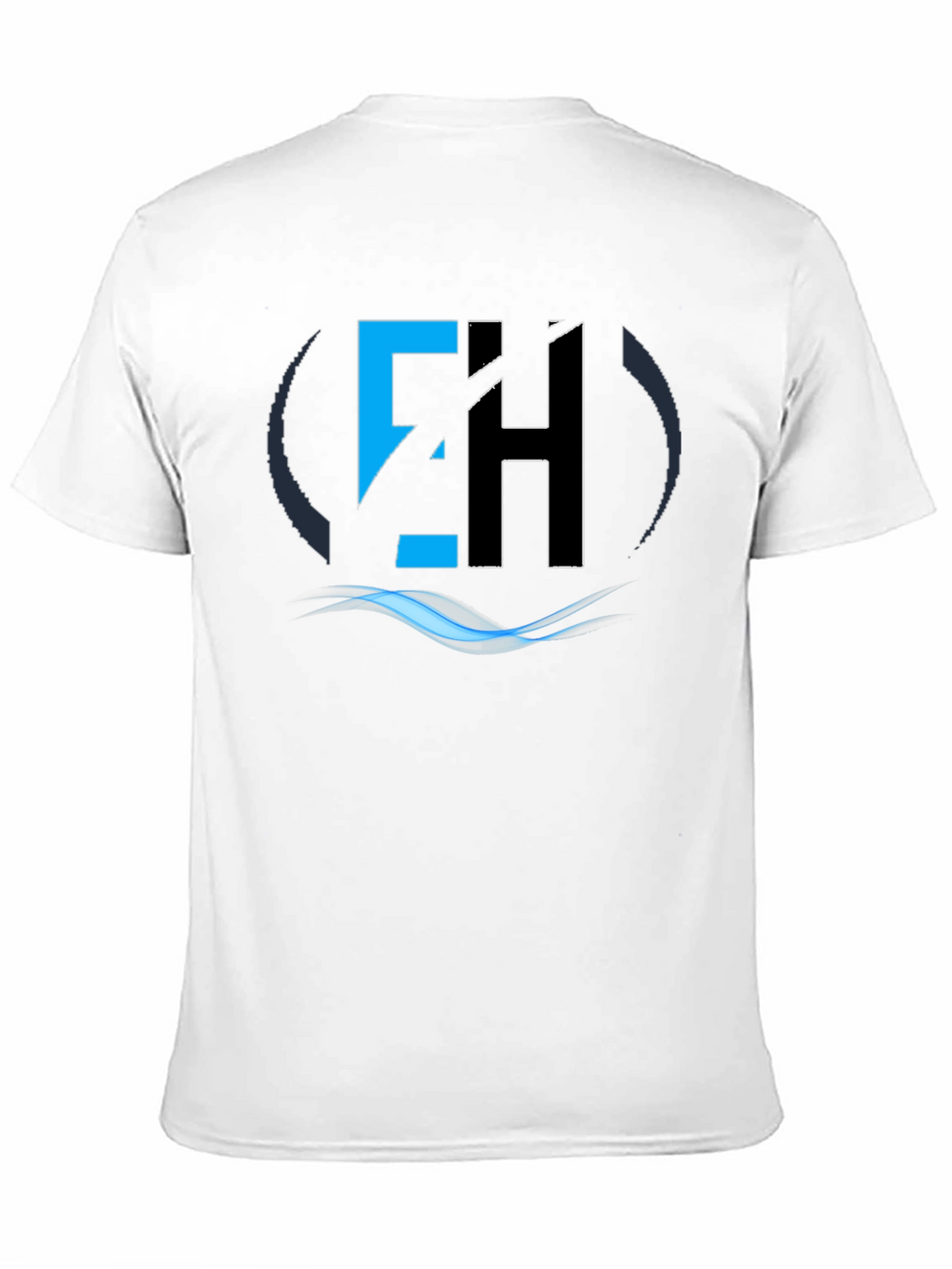 EH Logo Graphic Tee - Modern Black T-Shirt