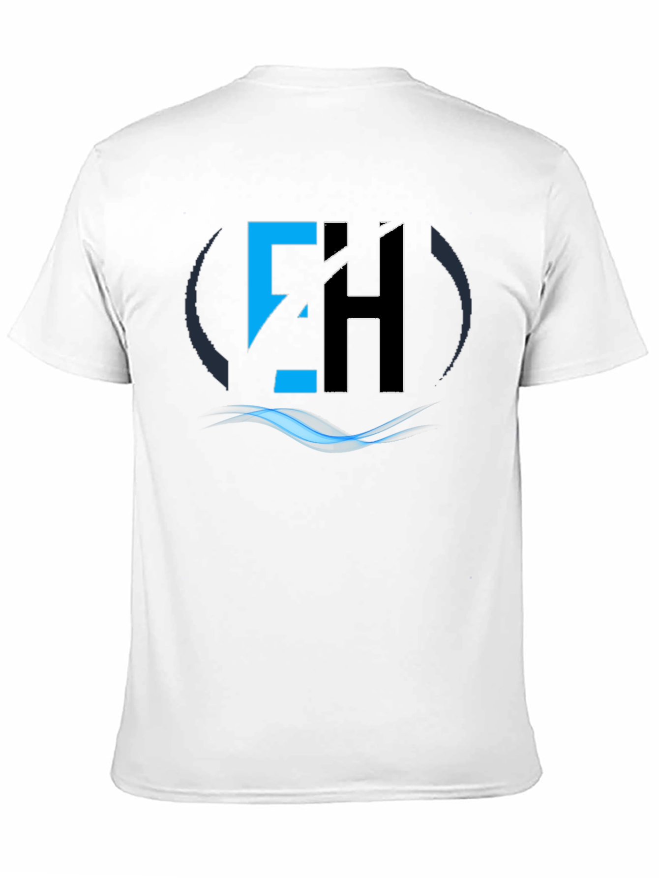EH Logo Graphic Tee - Modern Black T-Shirt