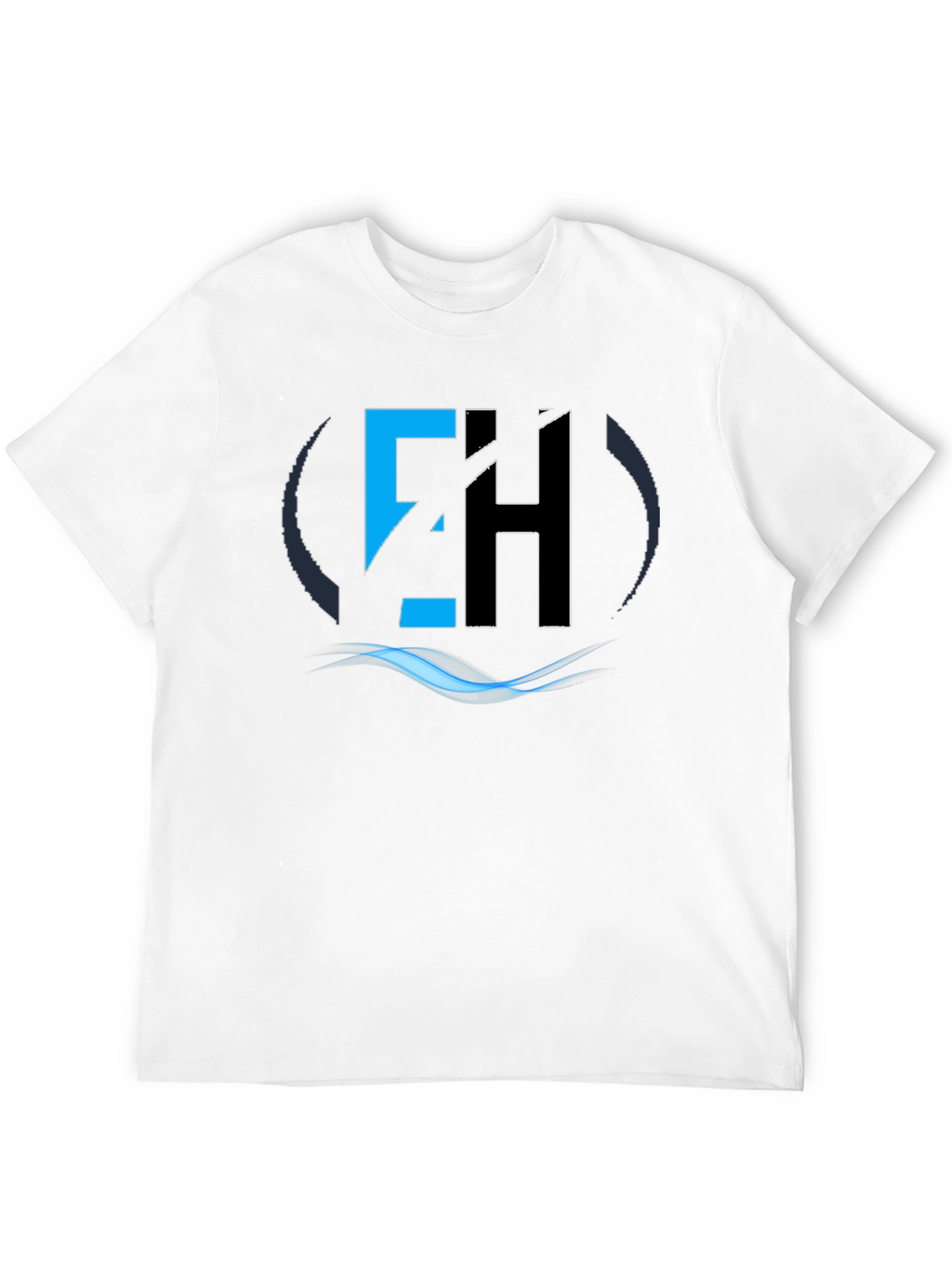 EH Logo Graphic Tee - Modern Black T-Shirt
