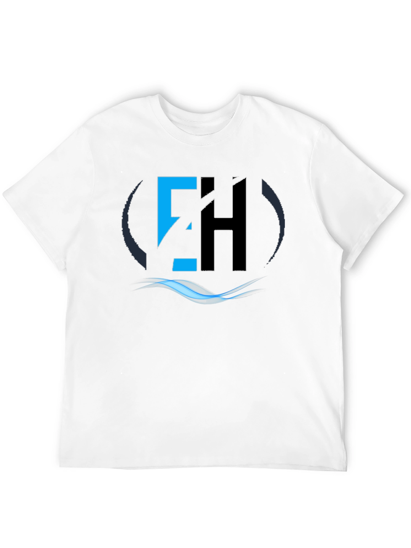 EH Logo Graphic Tee - Modern Black T-Shirt