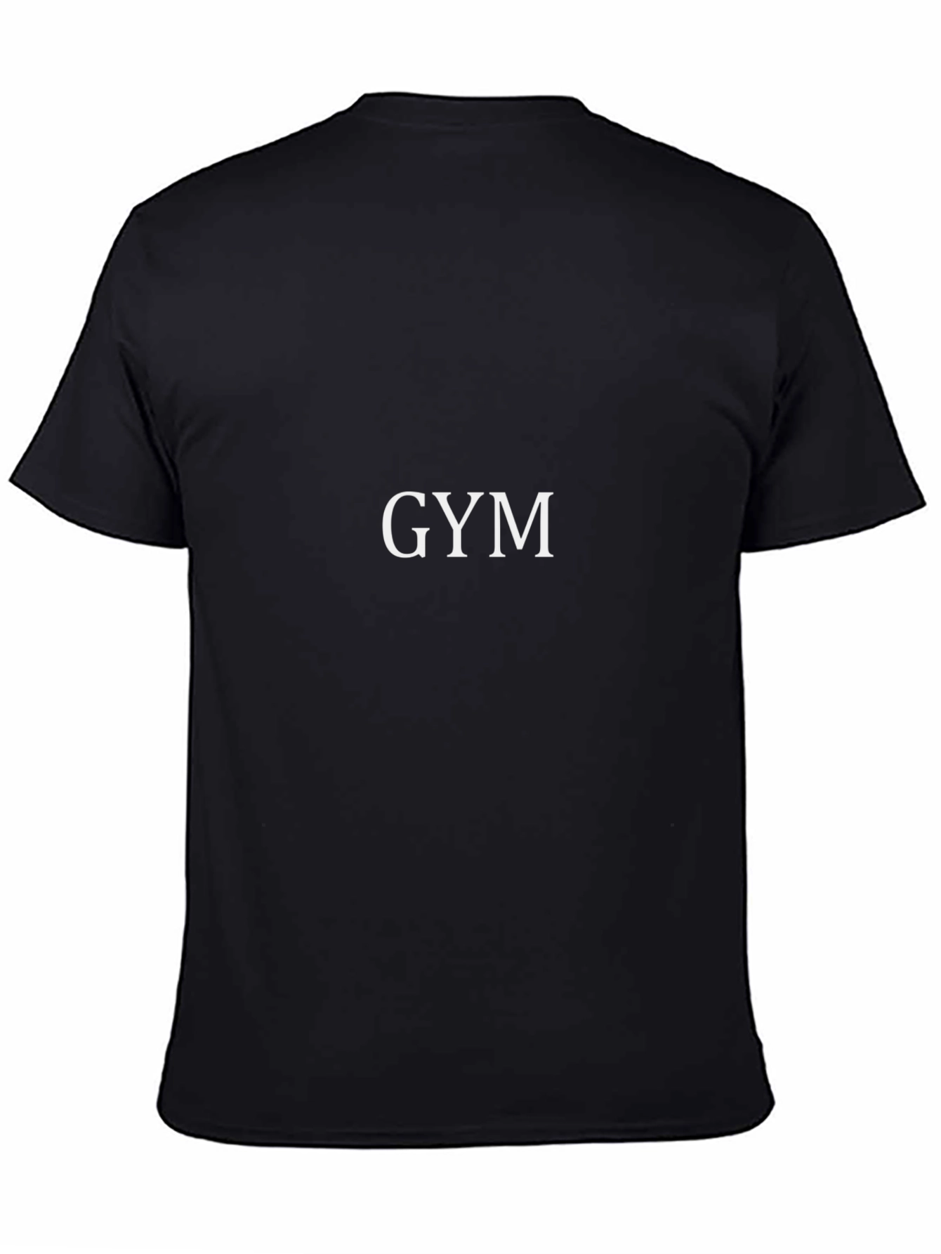GYM Black T-Shirt - Fitness Apparel