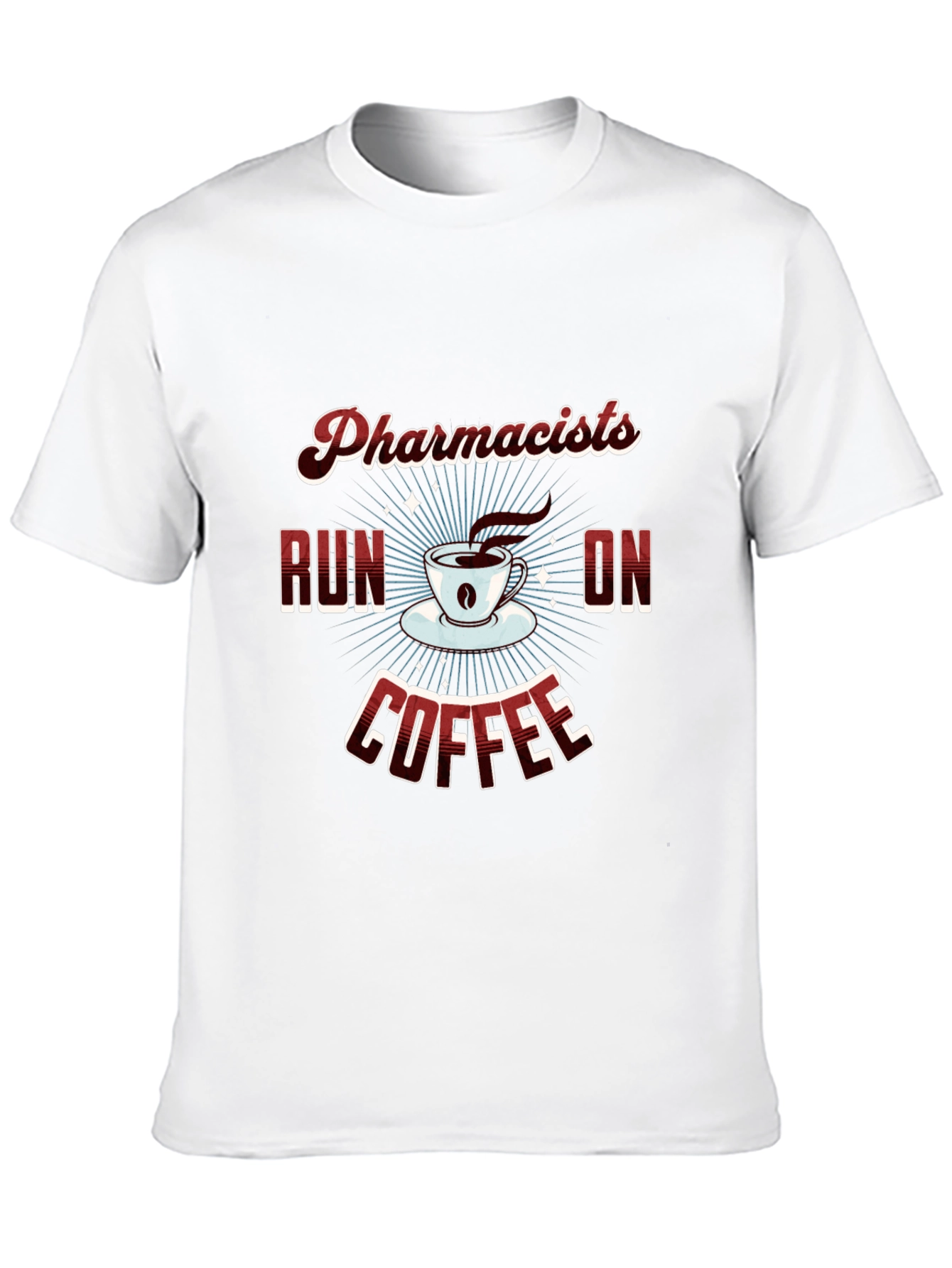 Pharmacists Run on Coffee Graphic Tee