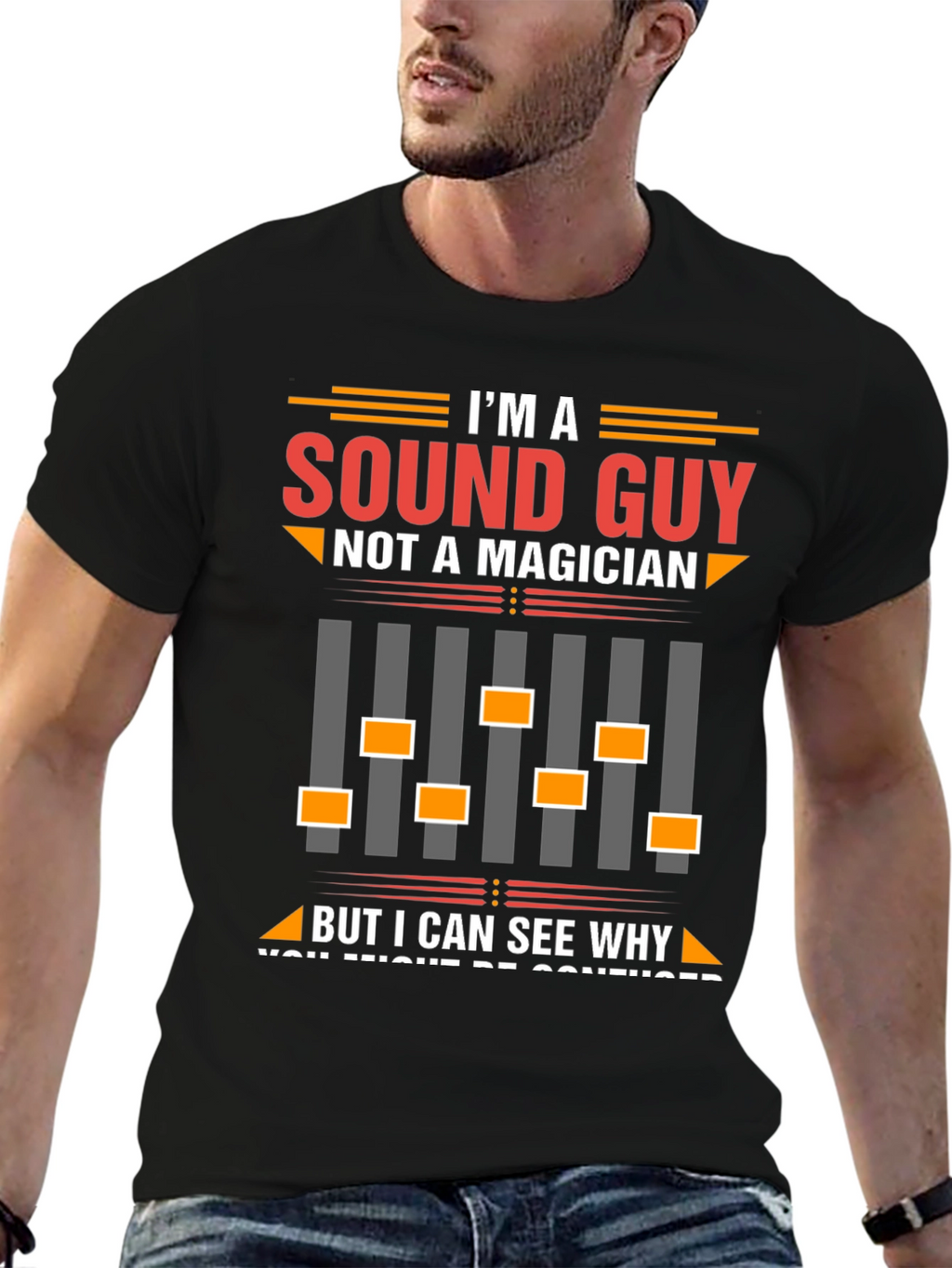 Sound Guy T-Shirt - Funny Audio Engineer Tee
