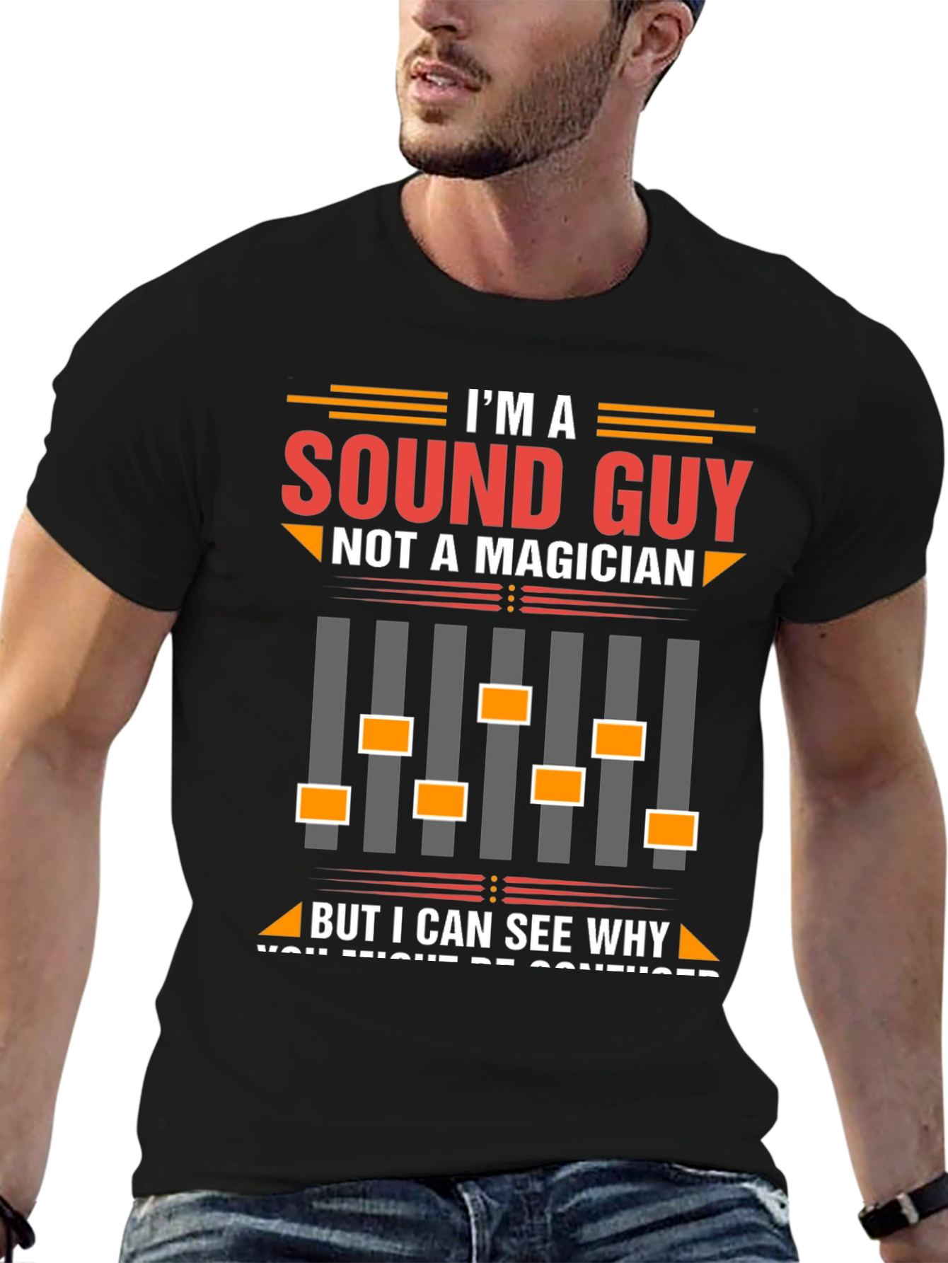 Sound Guy T-Shirt - Funny Audio Engineer Tee
