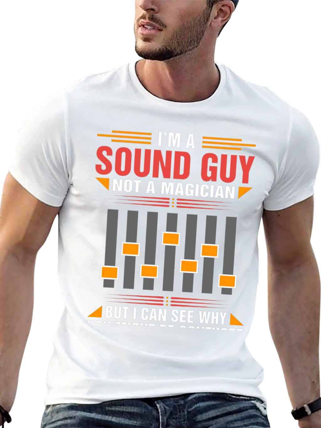 Sound Guy T-Shirt - Funny Audio Engineer Tee