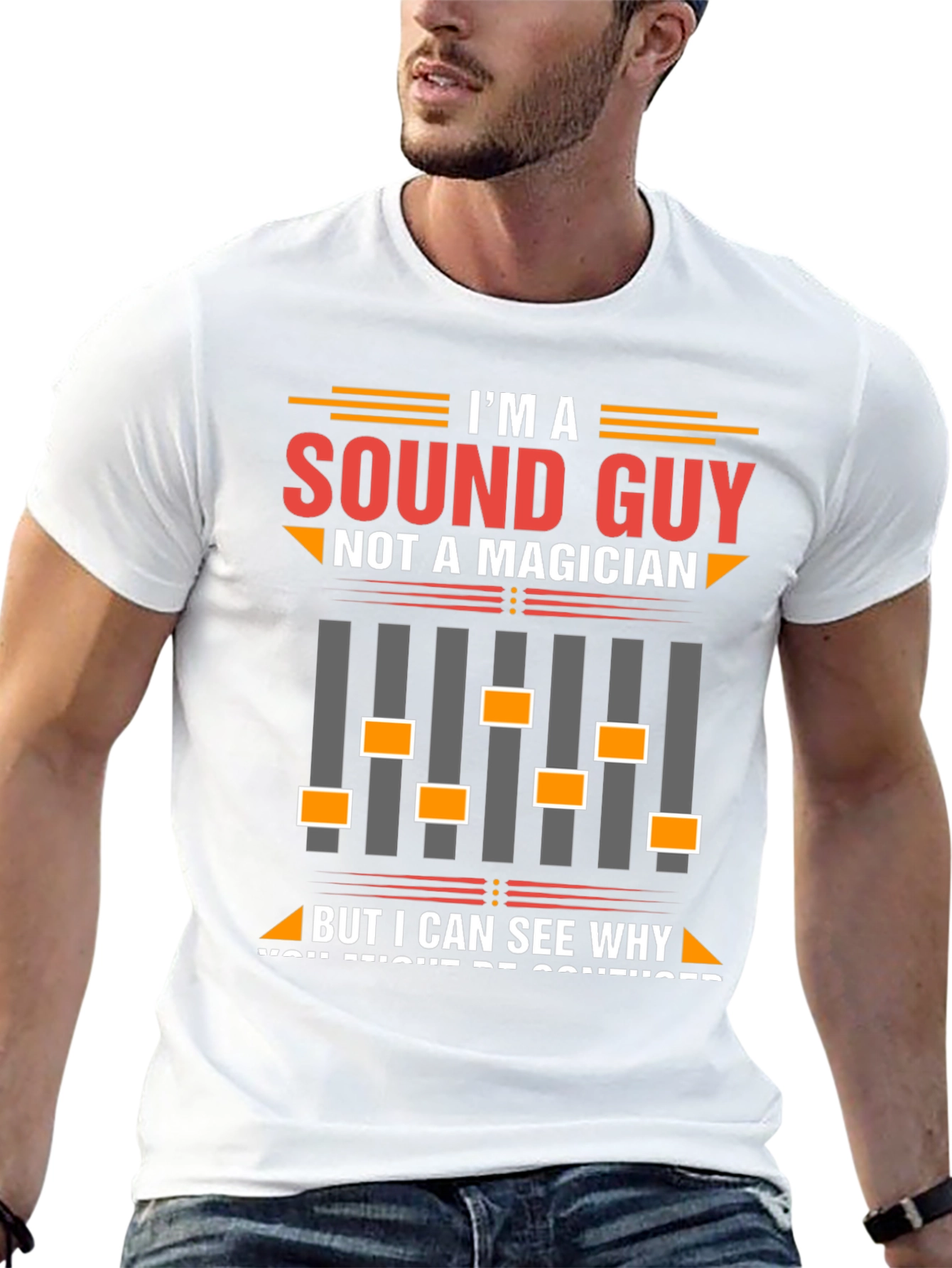 Sound Guy T-Shirt - Funny Audio Engineer Tee
