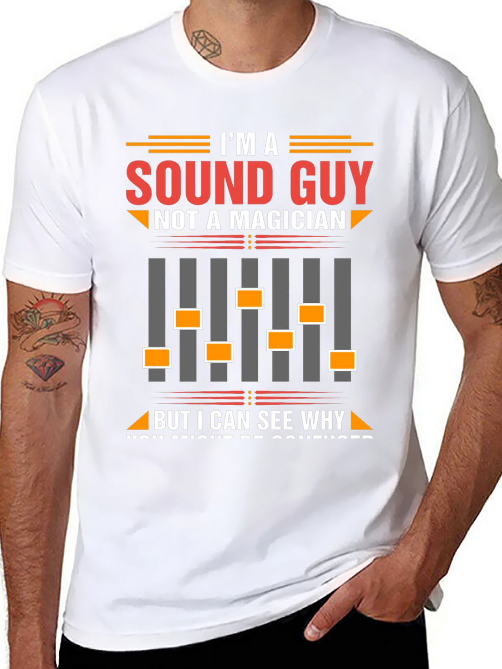 Sound Guy T-Shirt - Funny Audio Engineer Tee
