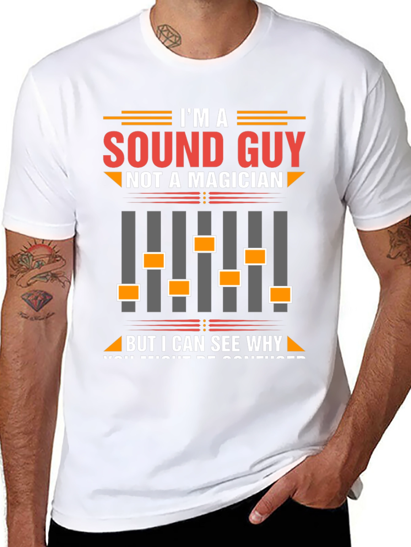 Sound Guy T-Shirt - Funny Audio Engineer Tee