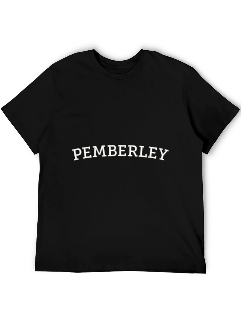 Pemberley Graphic Tee - Jane Austen Inspired Black T-Shirt