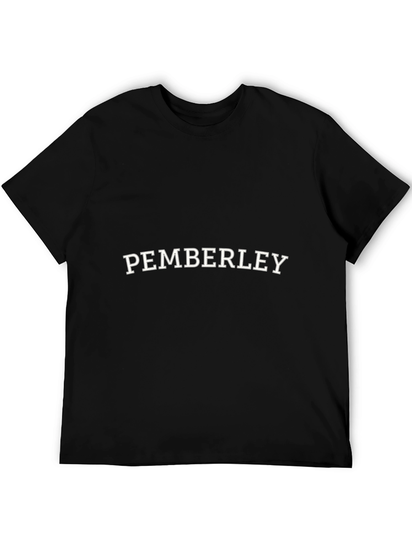 Pemberley Graphic Tee - Jane Austen Inspired Black T-Shirt