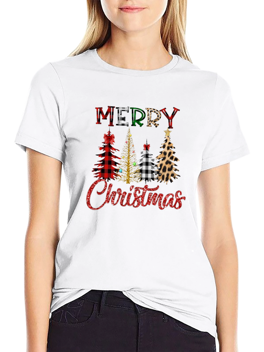 Festive Christmas Tree T-Shirt