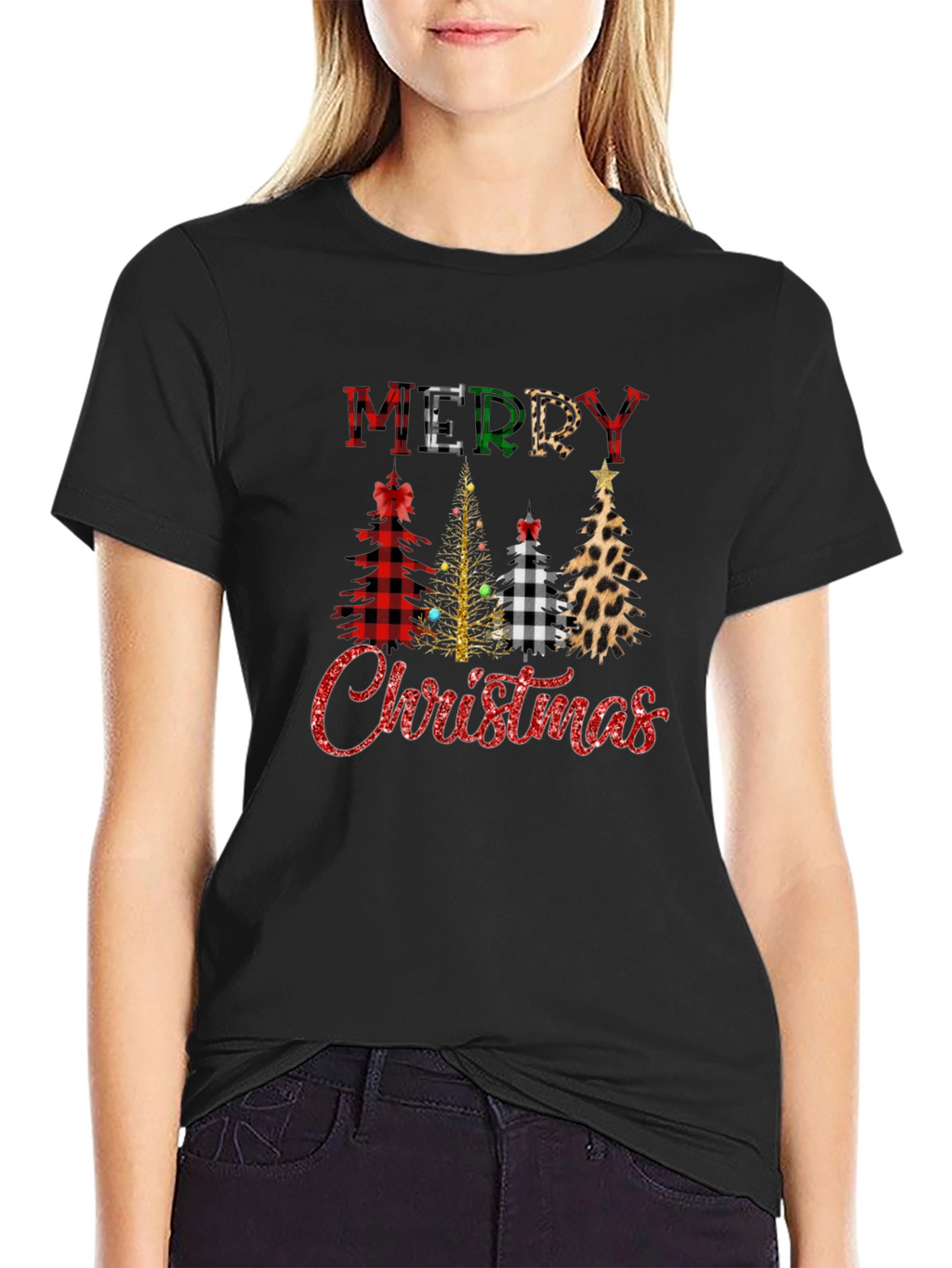 Festive Christmas Tree T-Shirt