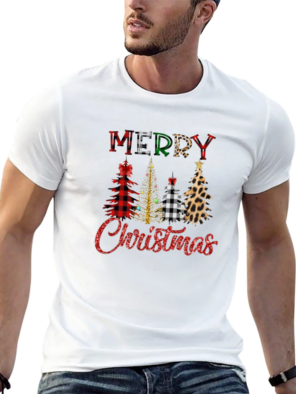 Festive Christmas Tree T-Shirt
