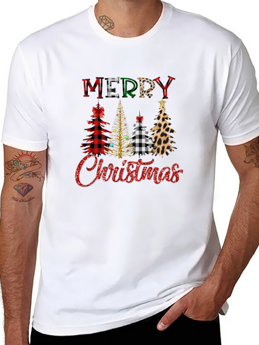 Festive Christmas Tree T-Shirt