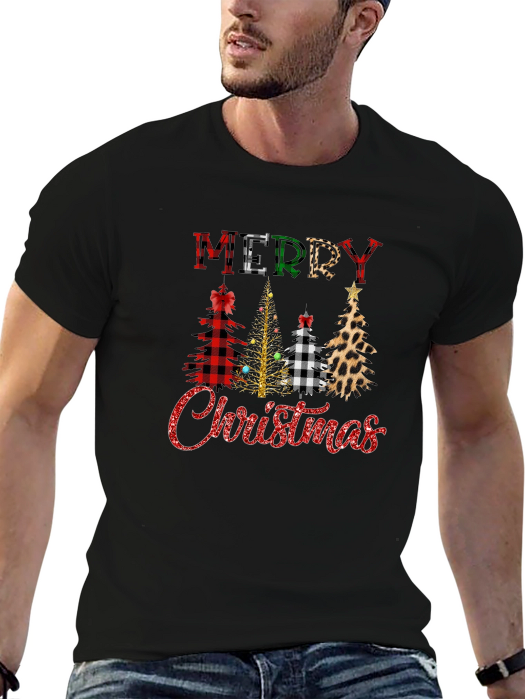 Festive Christmas Tree T-Shirt