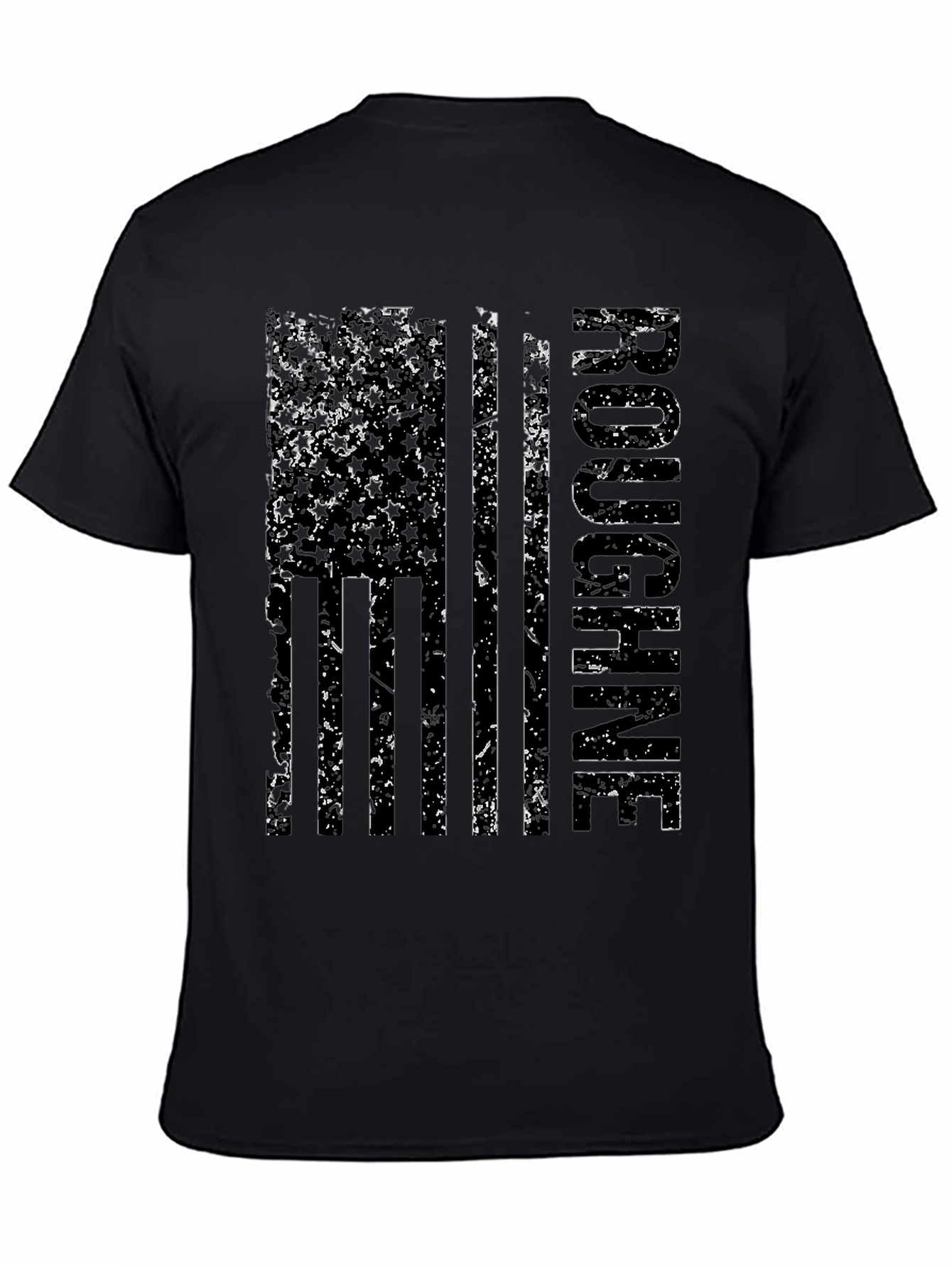 Roughneck Distressed American Flag Tee