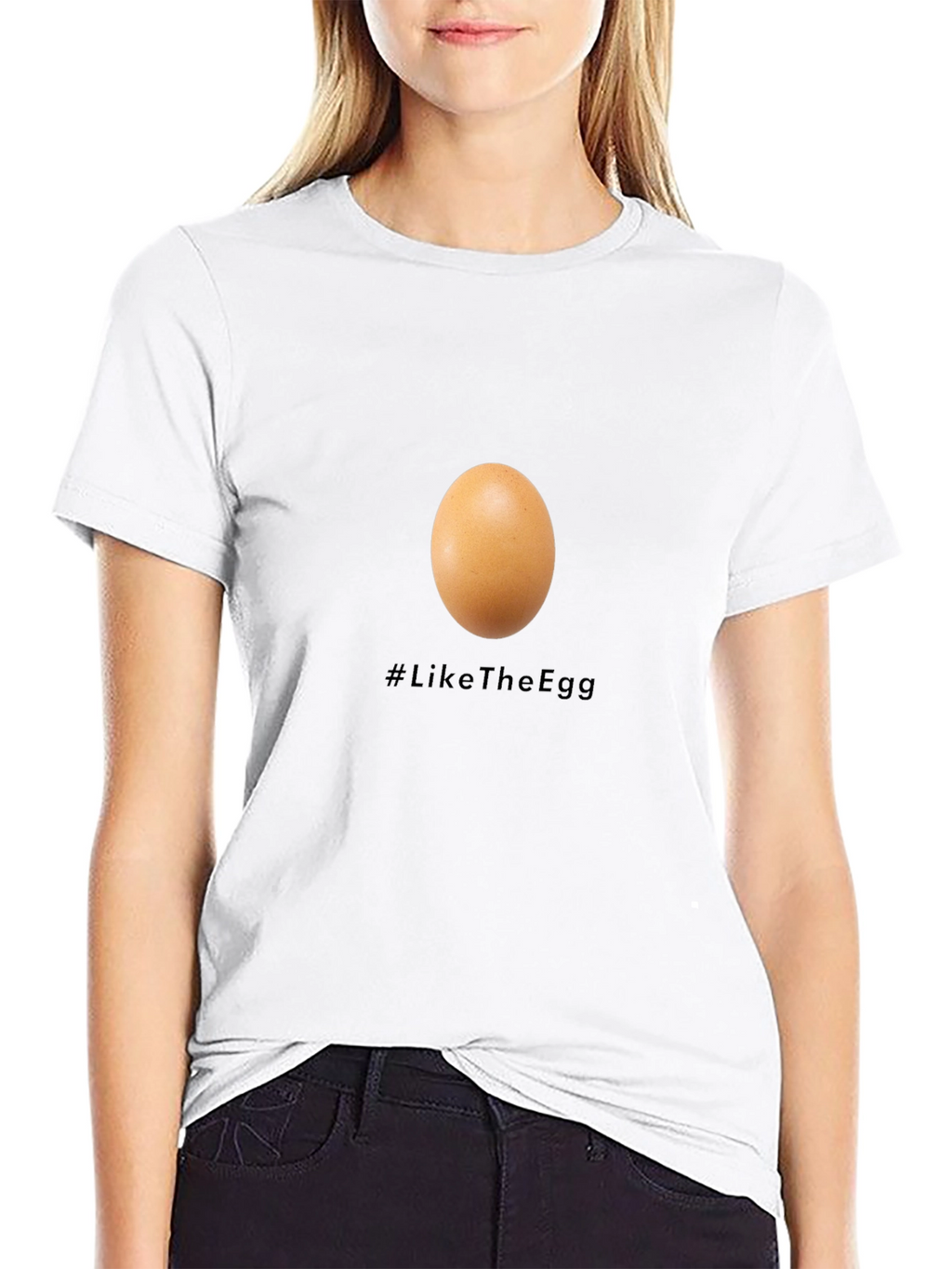 Egg T-Shirt - #LikeTheEgg - Unisex Cotton Tee