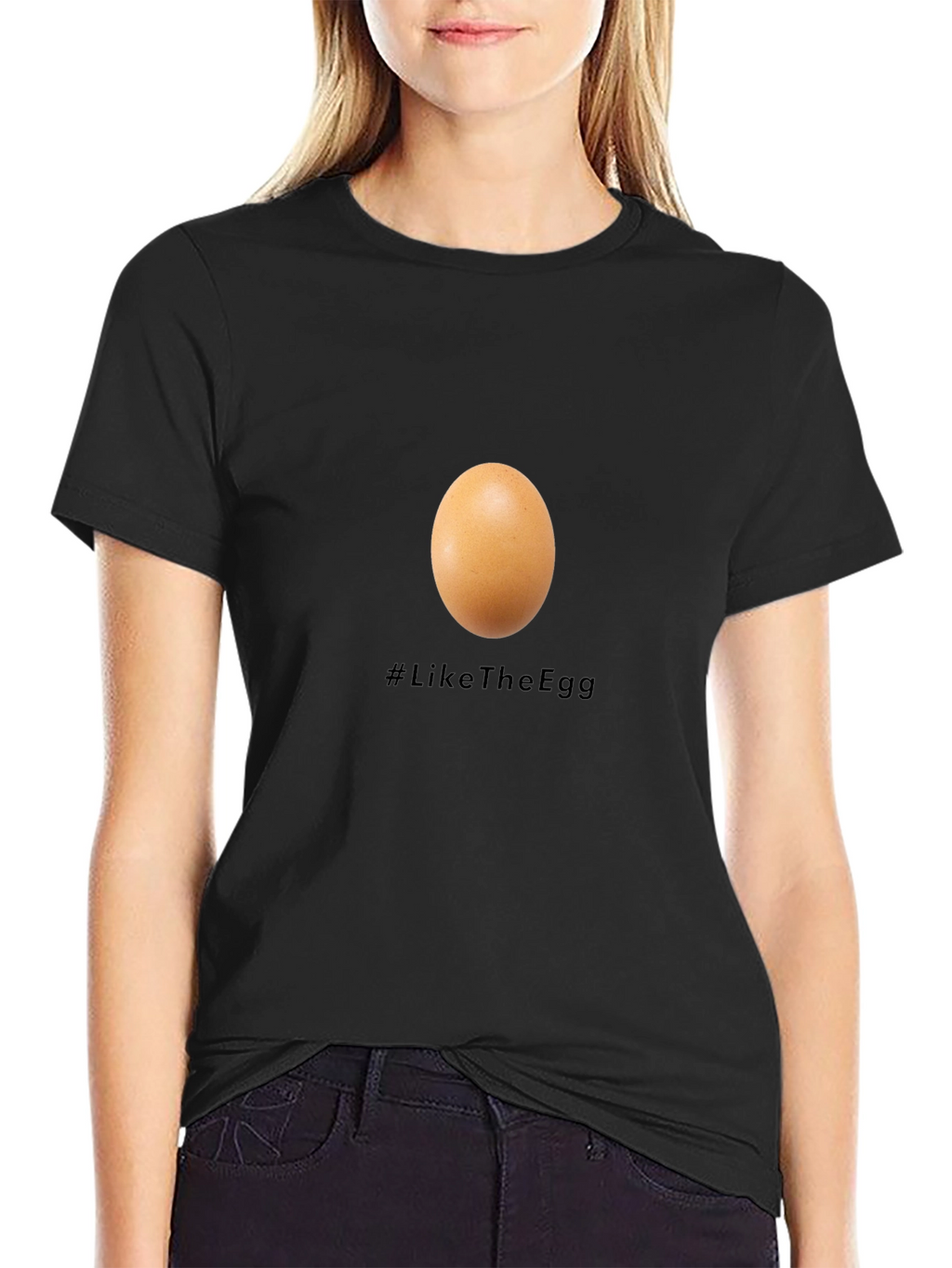 Egg T-Shirt - #LikeTheEgg - Unisex Cotton Tee