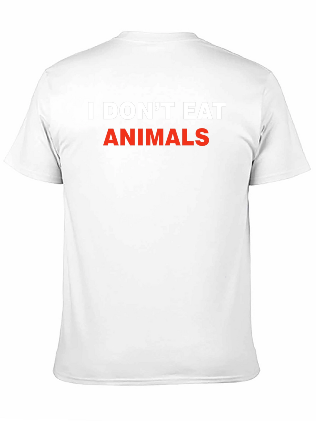 I Dont Eat Animals T-Shirt - Vegan Statement Tee