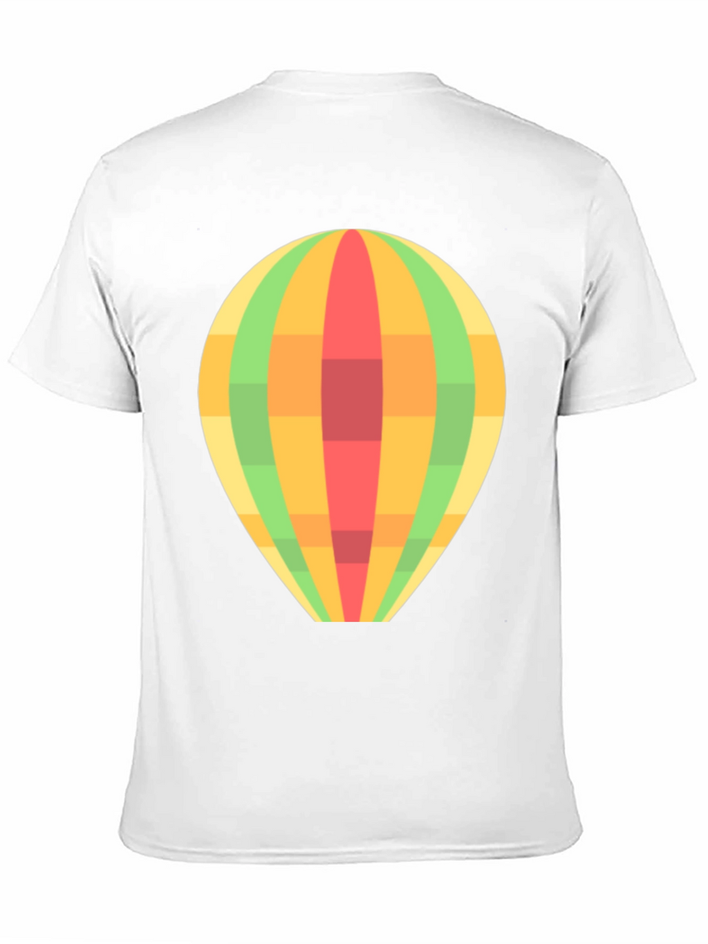 Hot Air Balloon Graphic Tee - Black