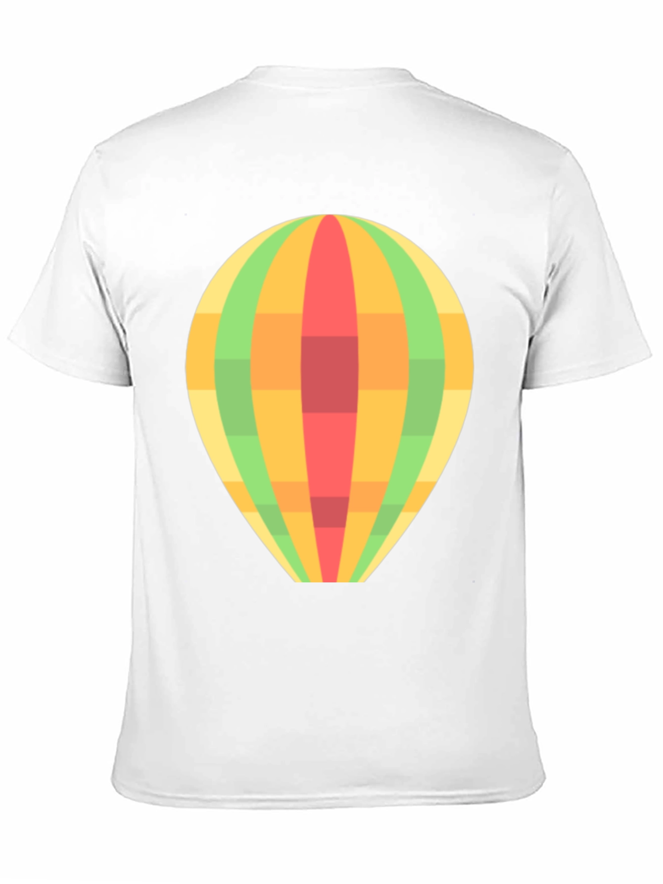 Hot Air Balloon Graphic Tee - Black