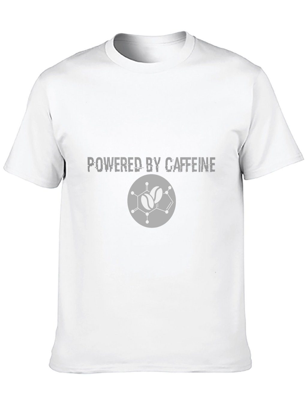 Powered by Caffeine Graphic Tee - Black