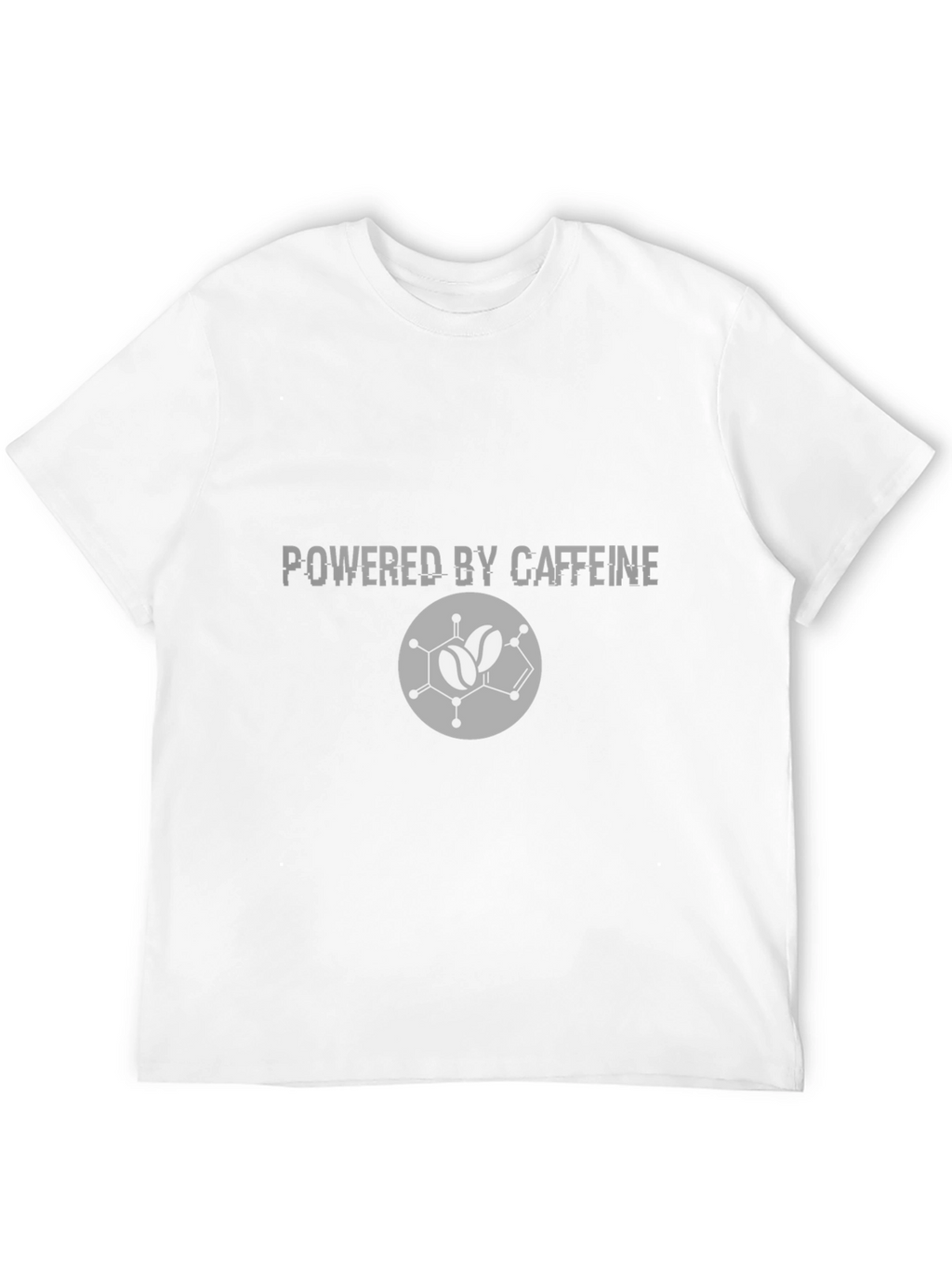Powered by Caffeine Graphic Tee - Black