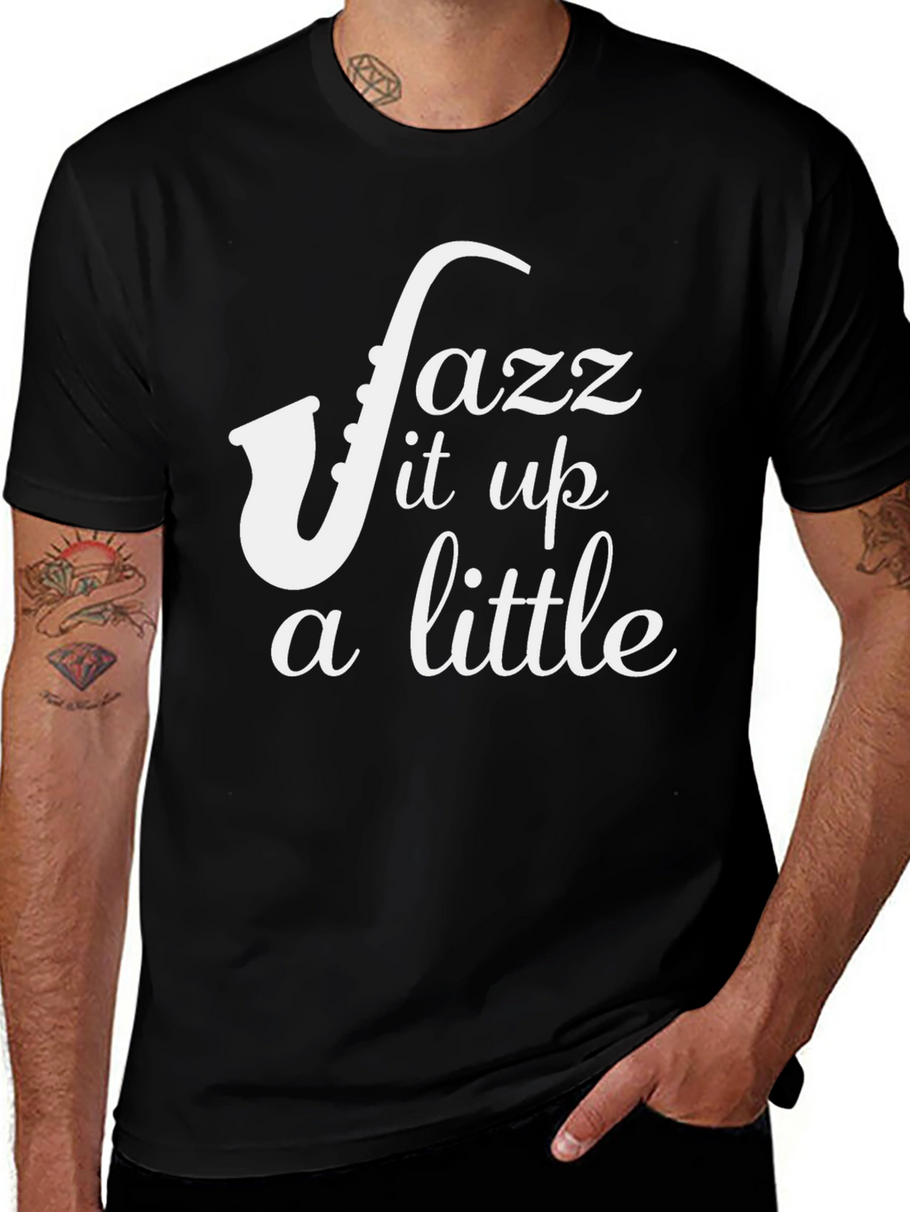 Jazz It Up T-Shirt - Cool Music Lover Tee