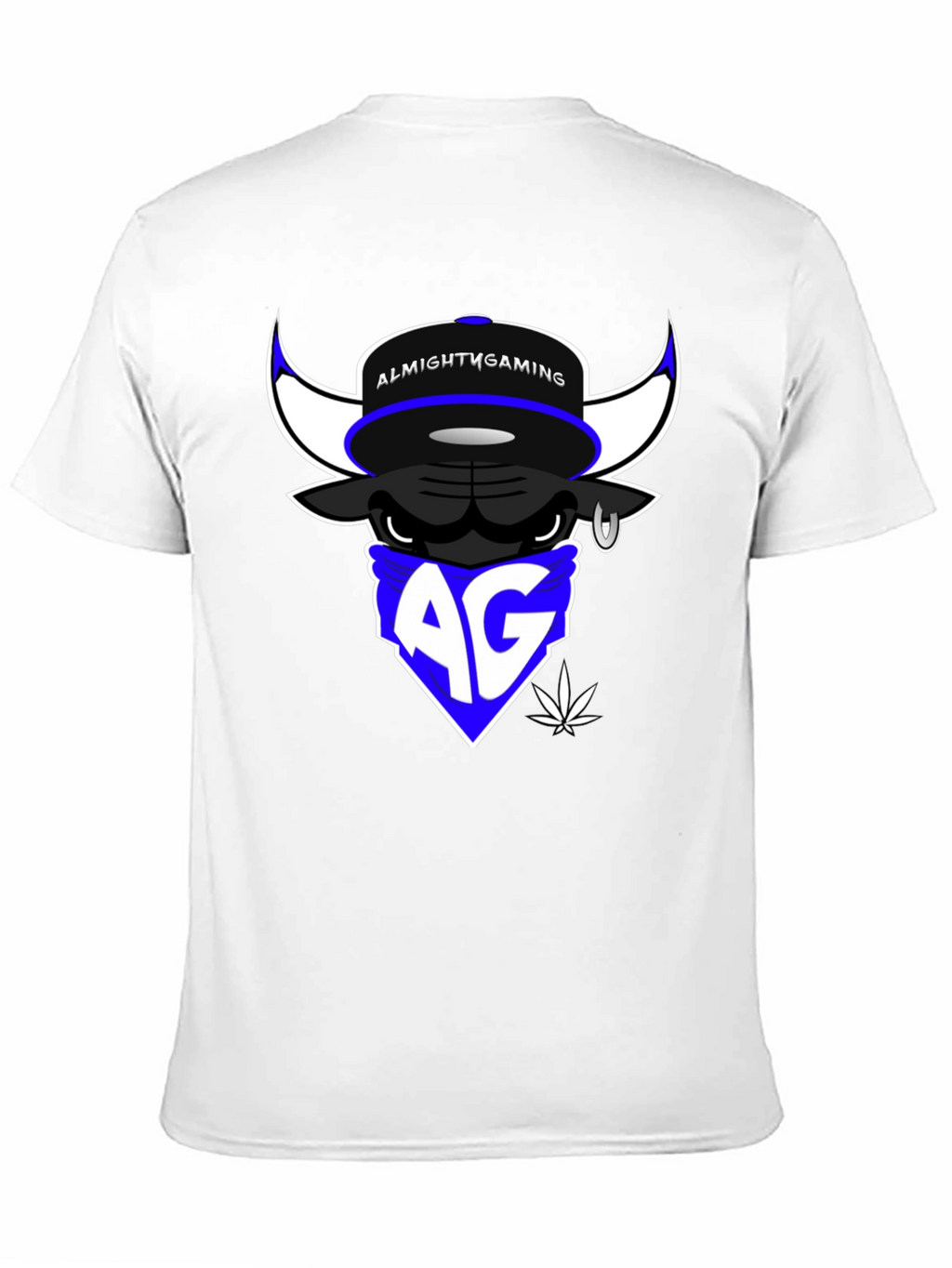 Almighty Gaming Bull T-Shirt - Black Cotton Tee