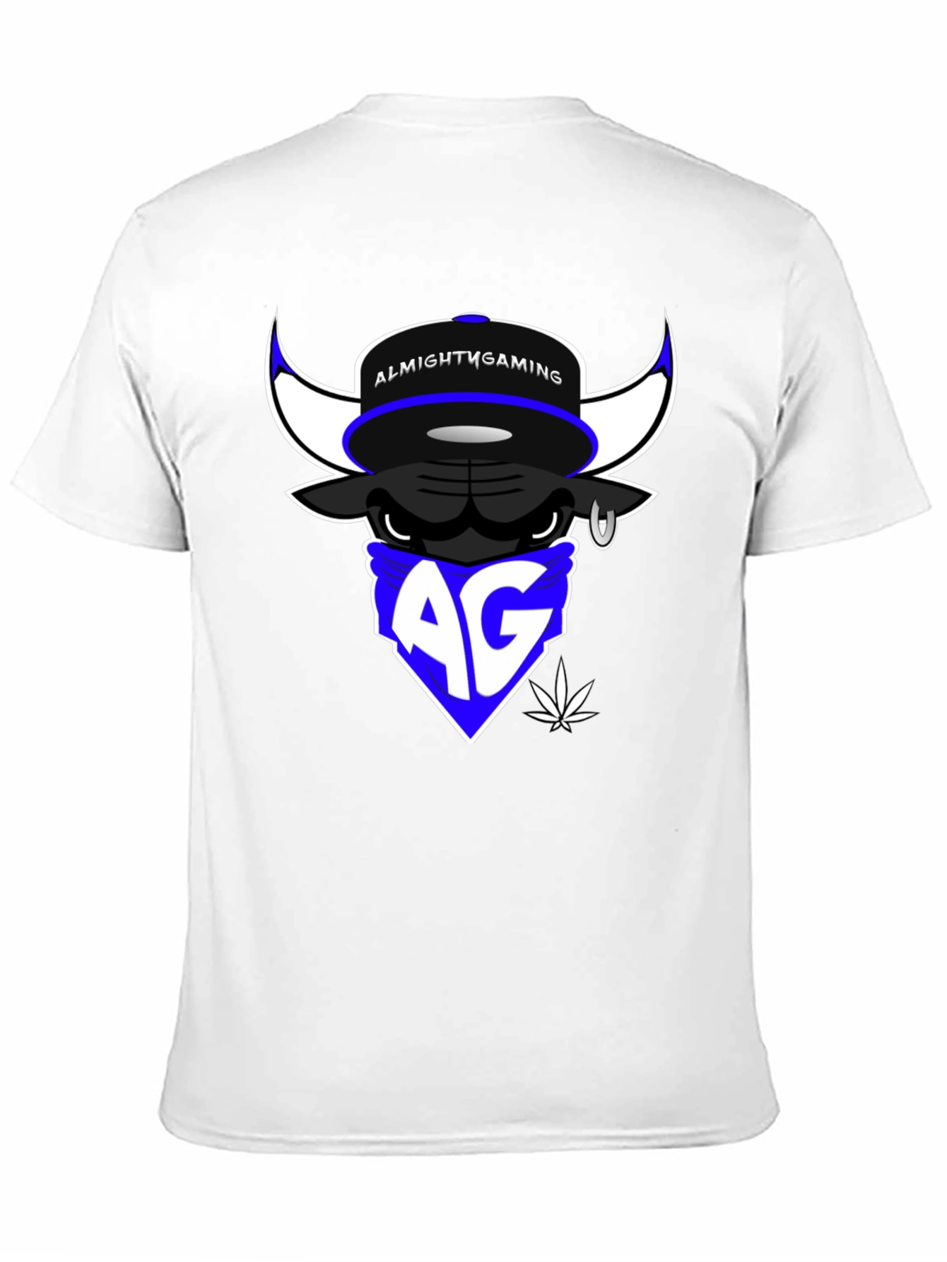 Almighty Gaming Bull T-Shirt - Black Cotton Tee