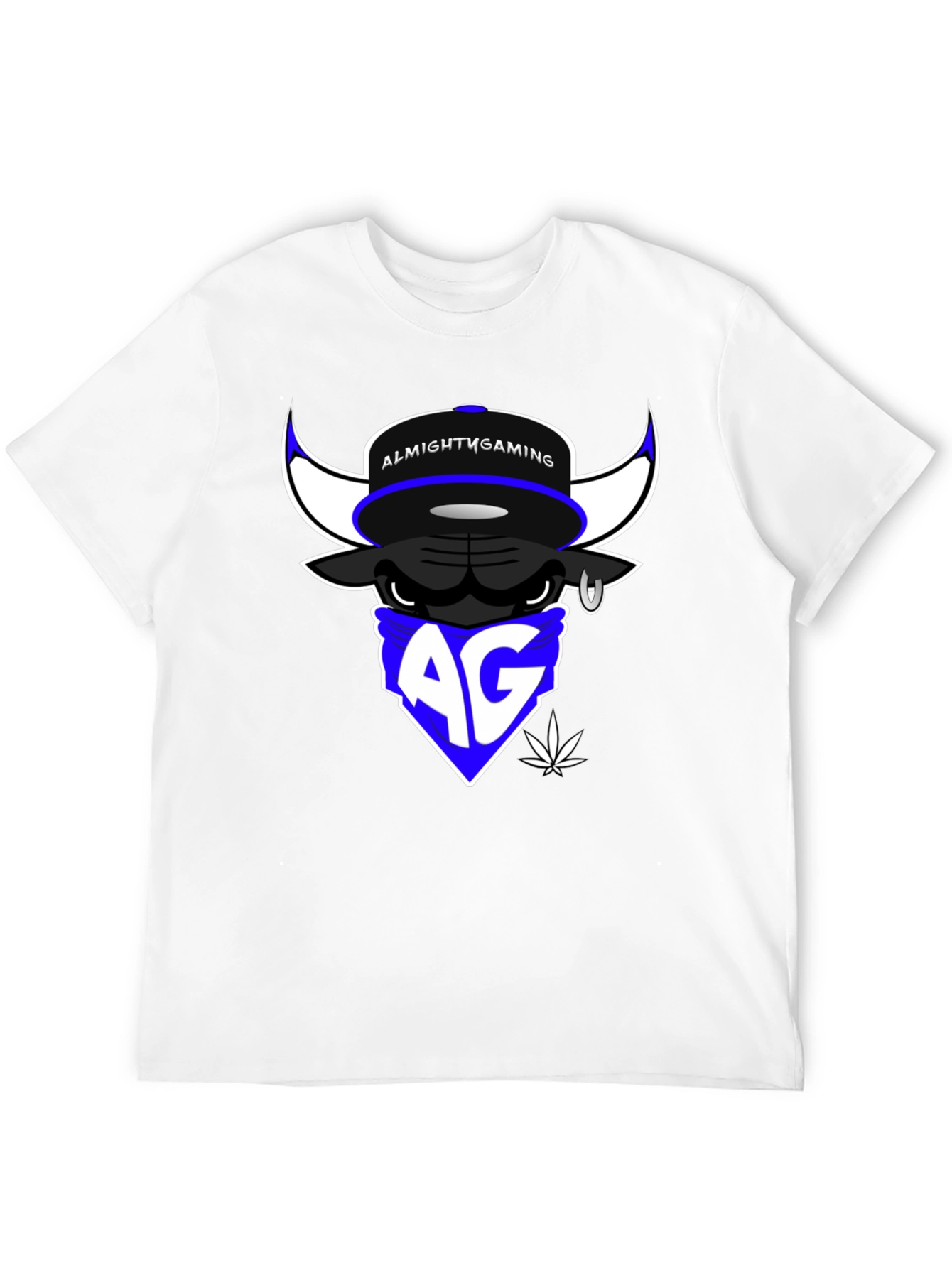 Almighty Gaming Bull T-Shirt - Black Cotton Tee