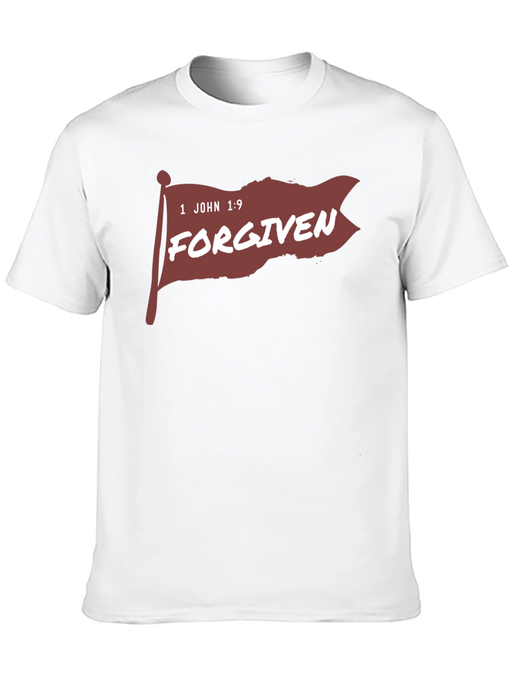 Forgiven Graphic T-Shirt - 1 John 1:9