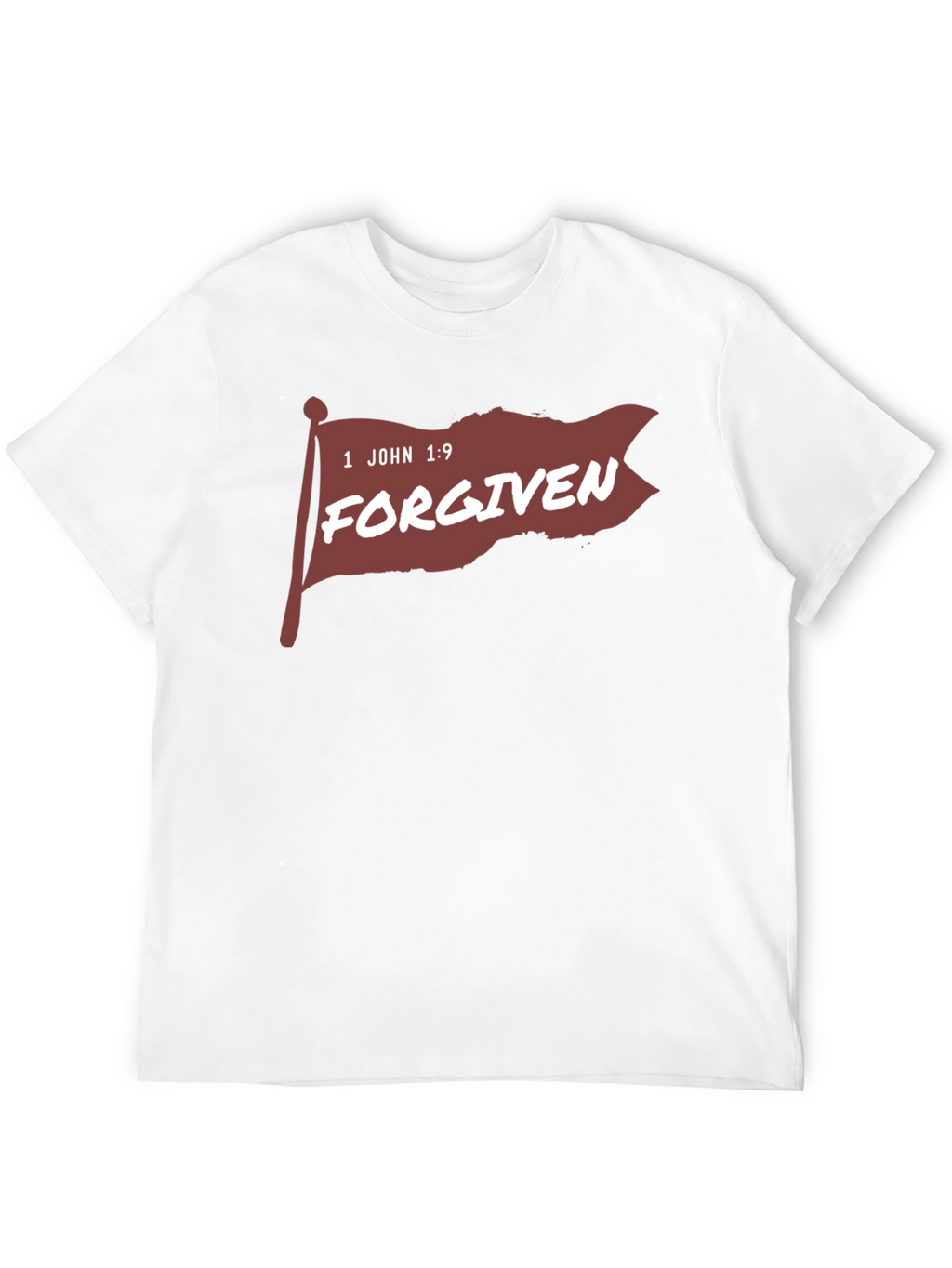 Forgiven Graphic T-Shirt - 1 John 1:9