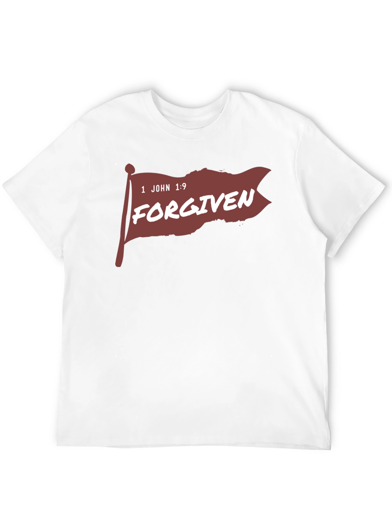 Forgiven Graphic T-Shirt - 1 John 1:9