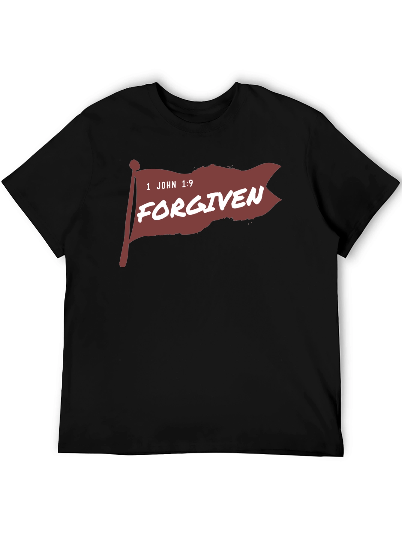 Forgiven Graphic T-Shirt - 1 John 1:9