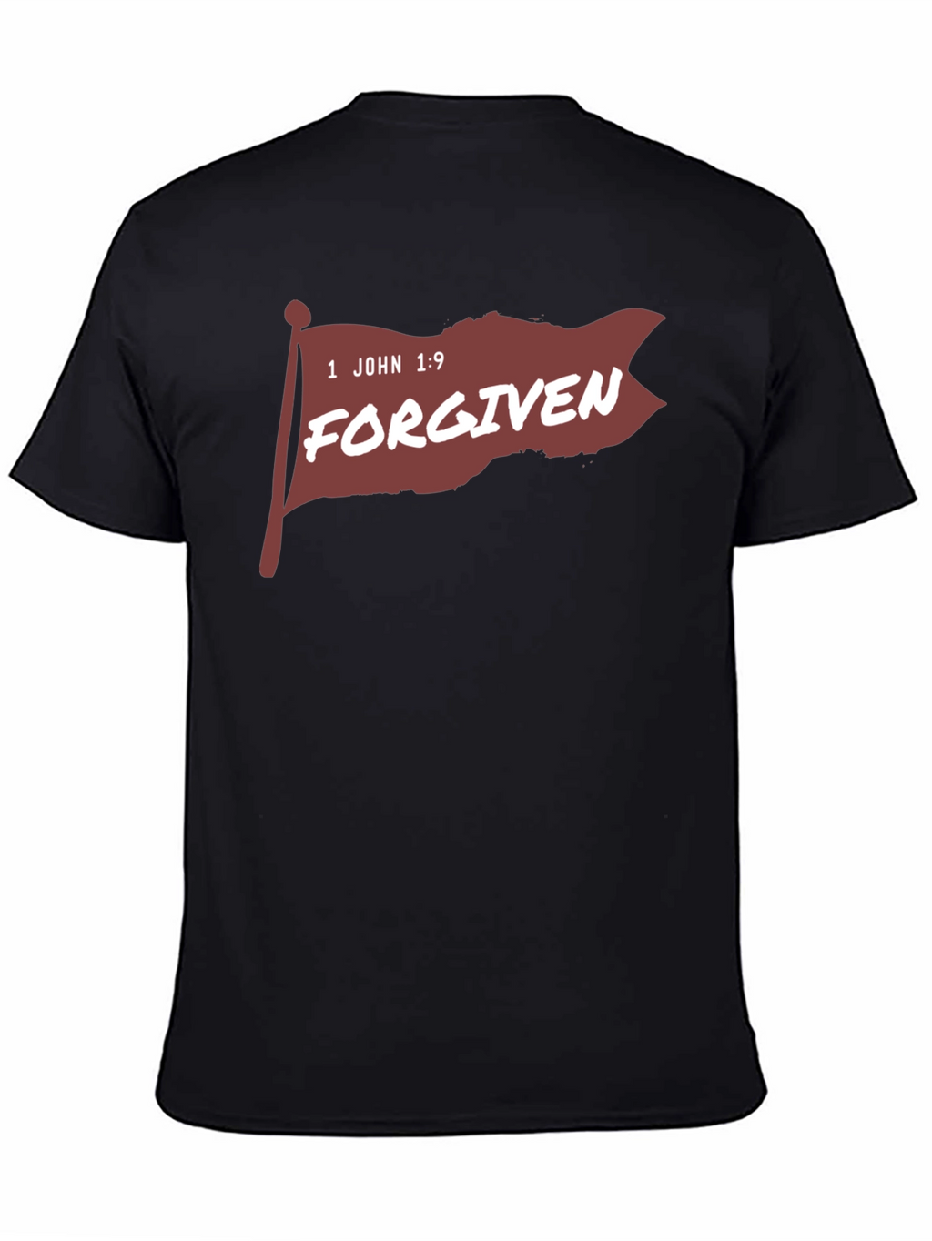 Forgiven Graphic T-Shirt - 1 John 1:9