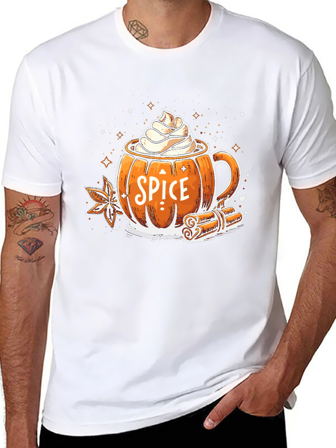Pumpkin Spice Latte T-Shirt - Autumn Vibes
