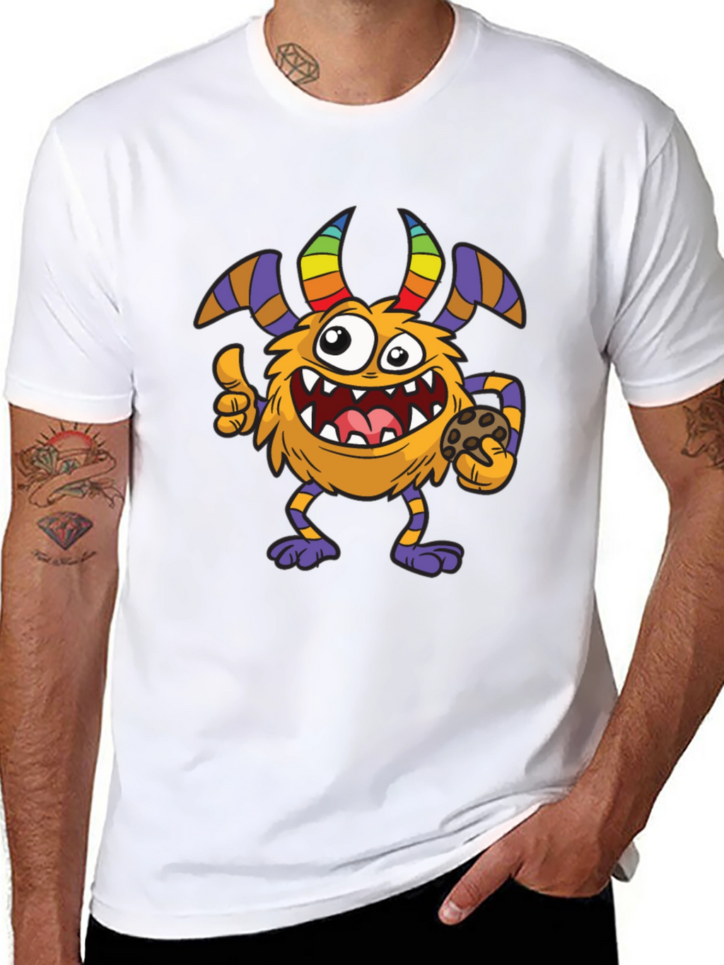 Monster Cookie Graphic T-Shirt