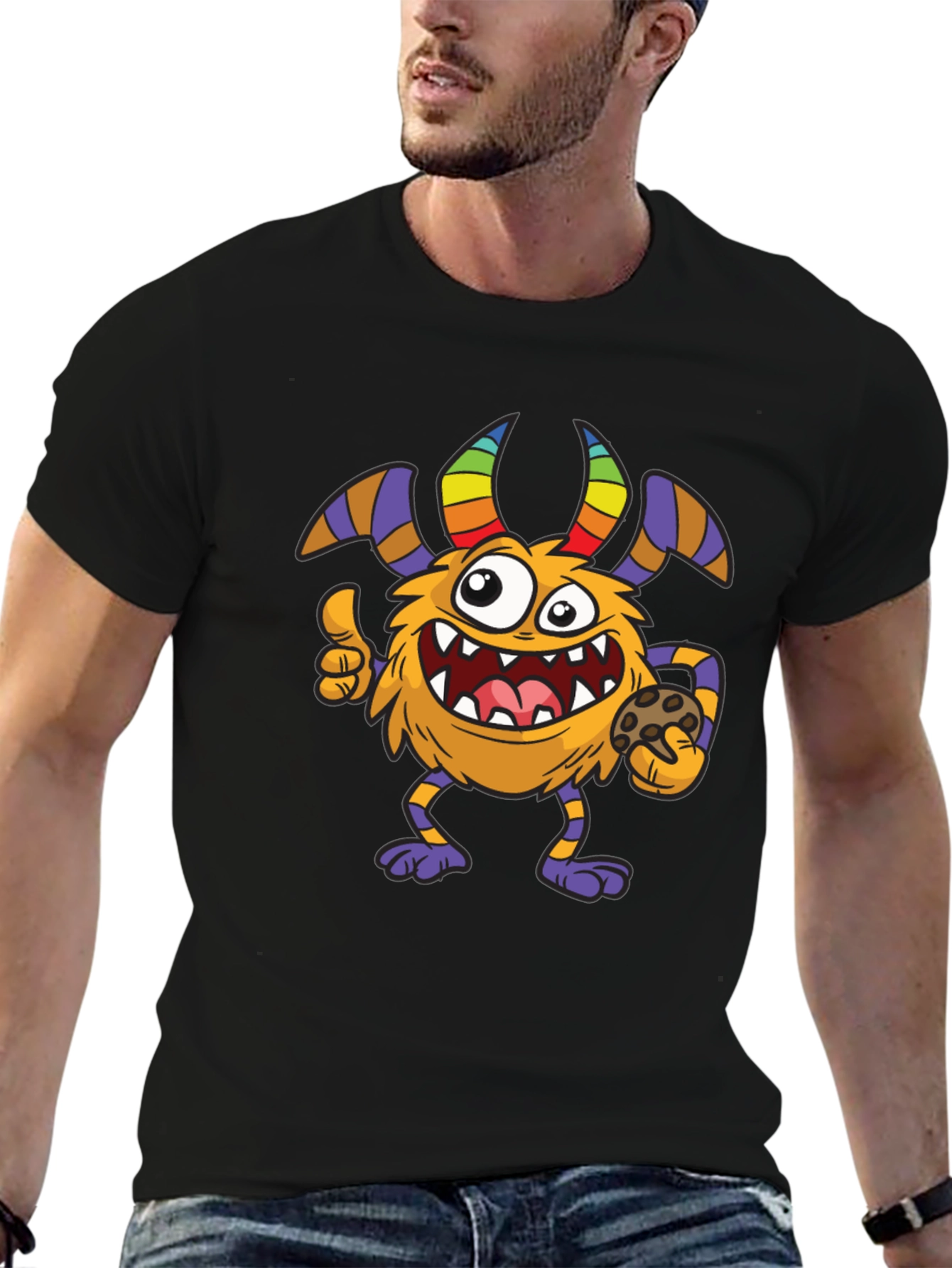 Monster Cookie Graphic T-Shirt