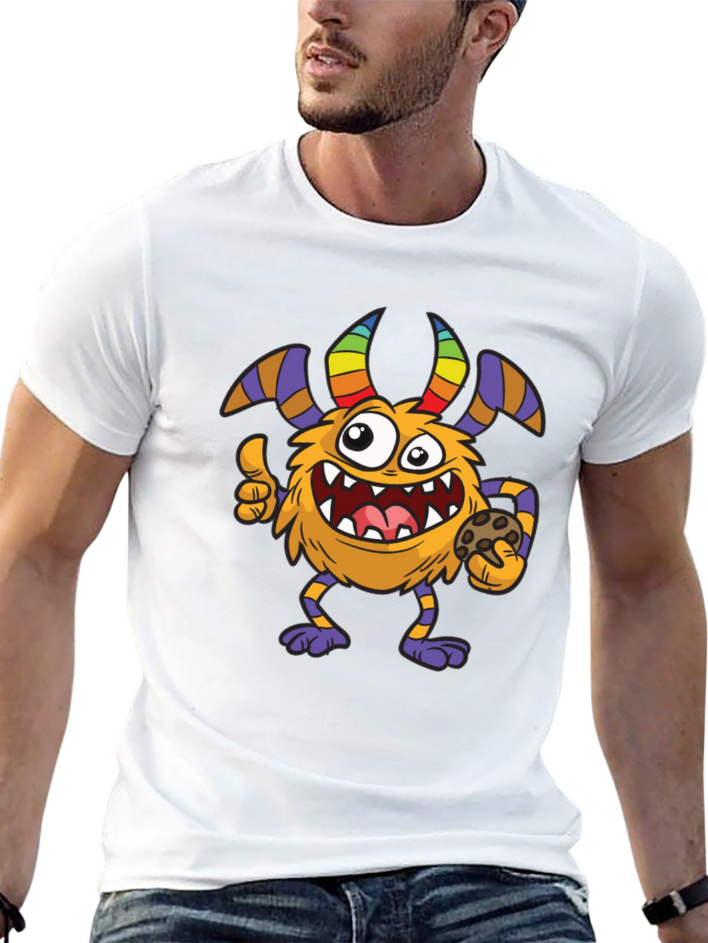 Monster Cookie Graphic T-Shirt