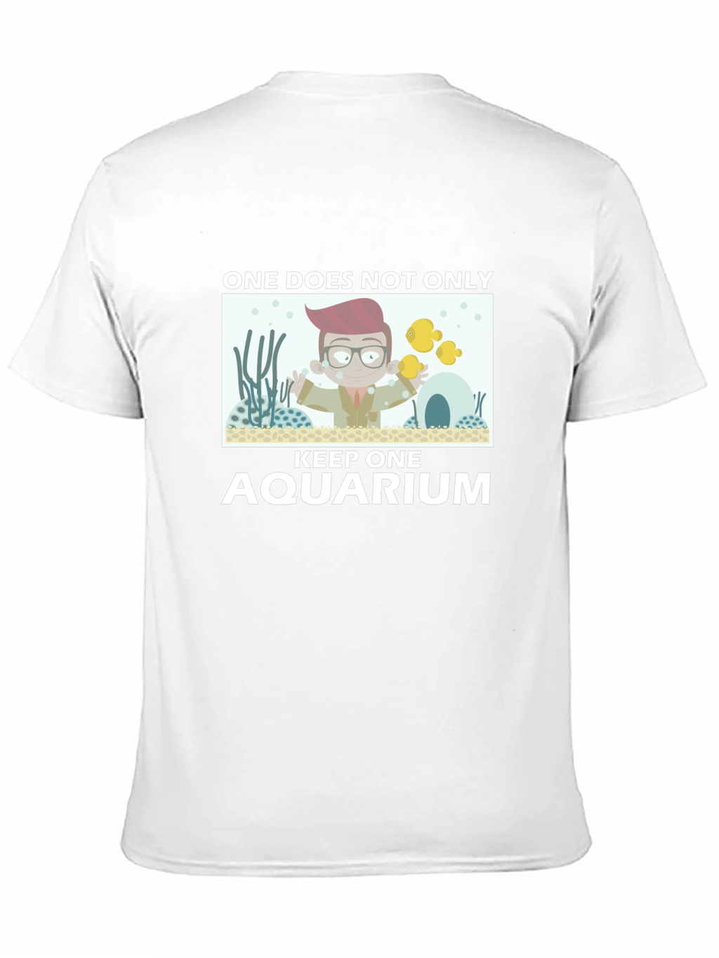 One Does Not Keep One Aquarium Black T-Shirt
